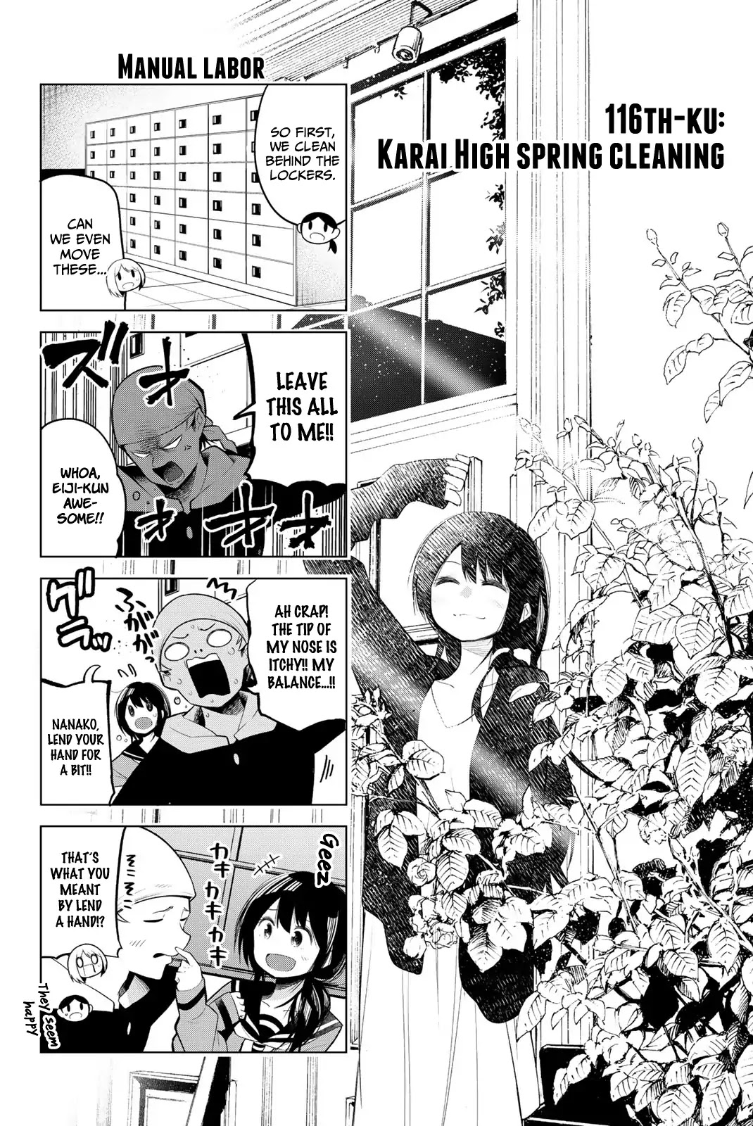 Senryuu Shoujo Chapter 116 page 2 - Chapter 116: Karai High spring cleaning
