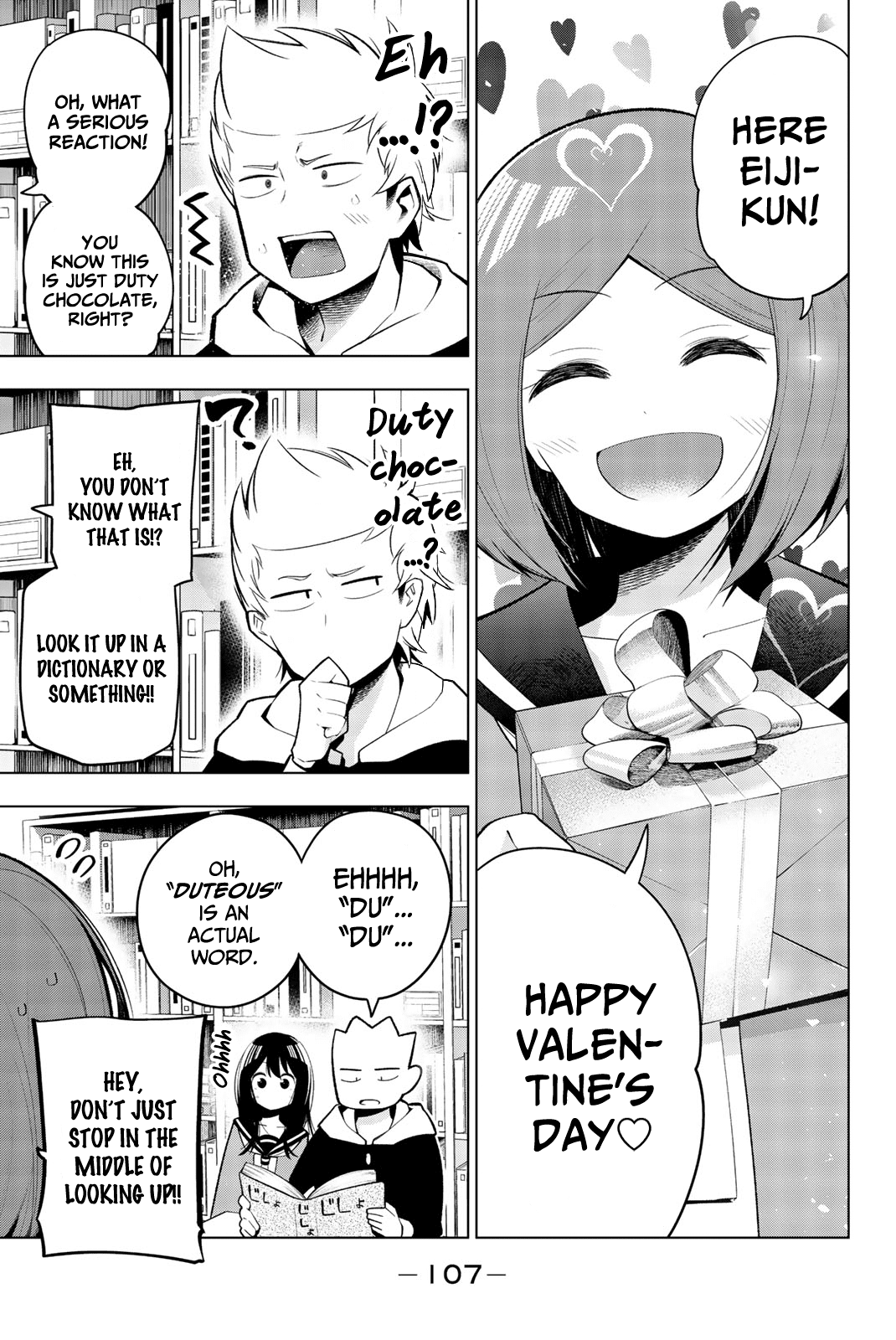 Senryuu Shoujo Chapter 118 page 5 - Chapter 118: Nanako and Komachi's Valentine's 1