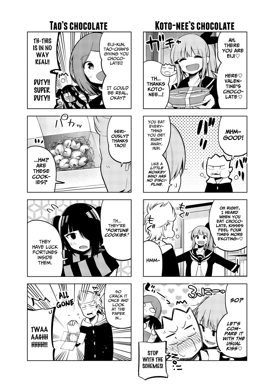 Senryuu Shoujo Chapter 118 page 7 - Chapter 118: Nanako and Komachi's Valentine's 1