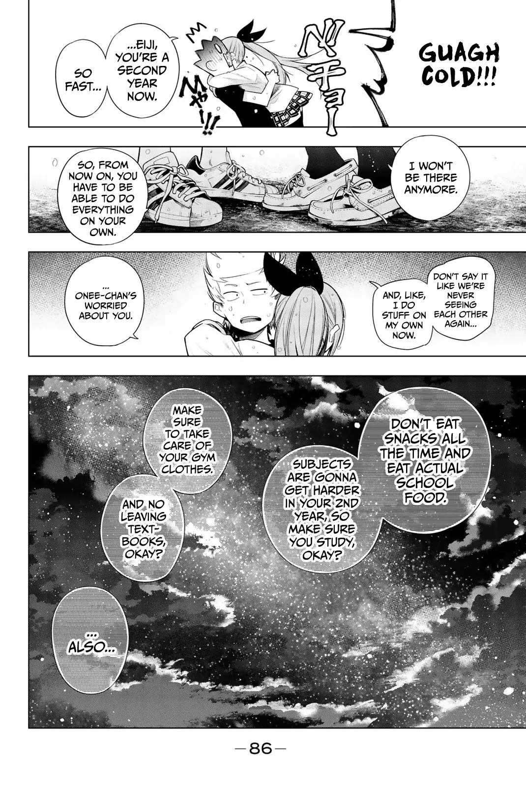 Senryuu Shoujo Chapter 119.7 page 8 - Chapter 119.7: Graduation arc - Chapter 7