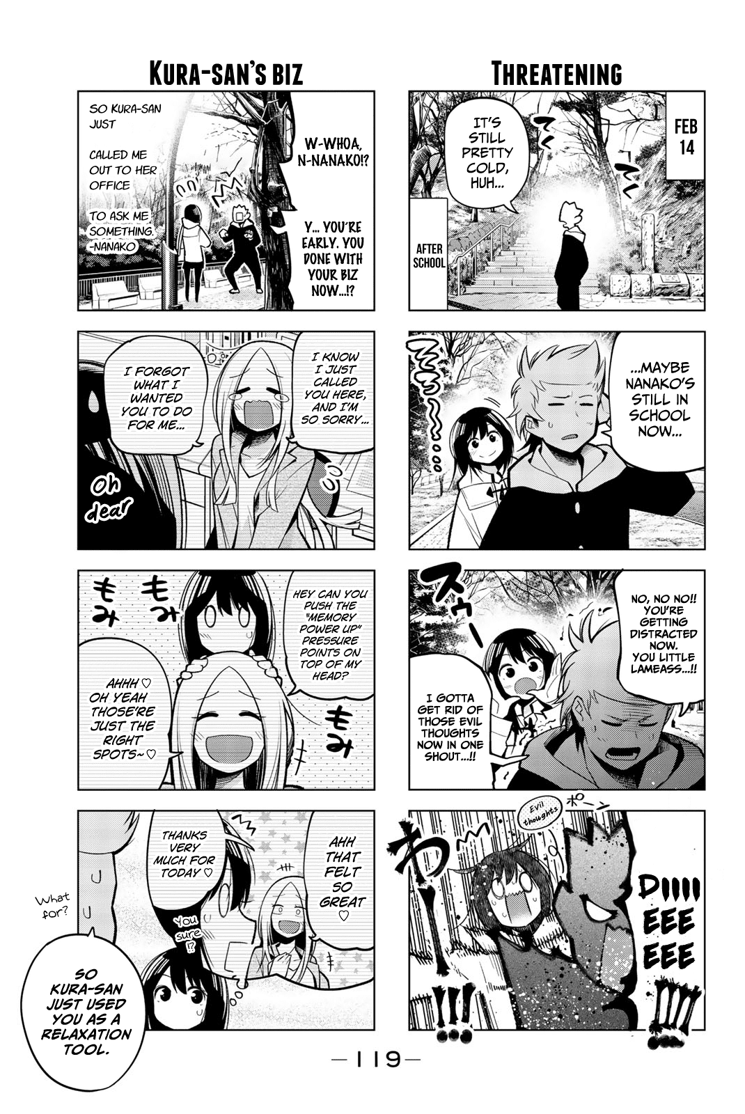 Senryuu Shoujo Chapter 119 page 3 - Chapter 119: Nanako and Komachi's Valentine's 2