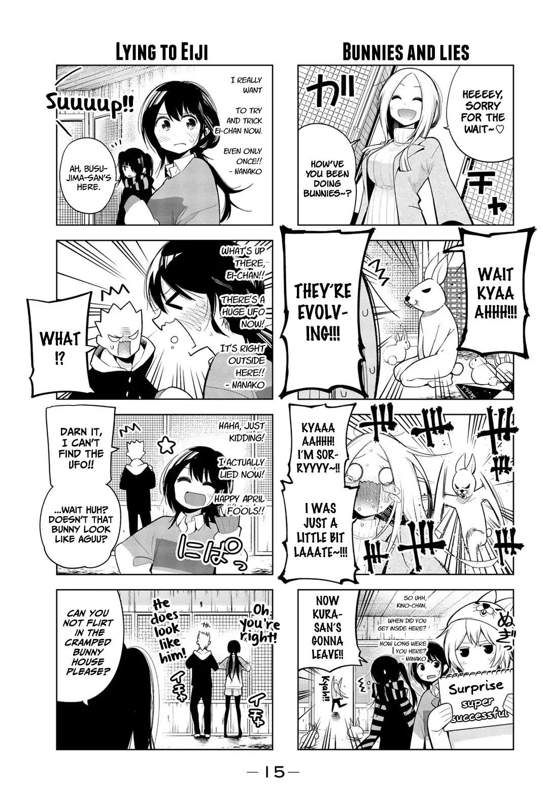 Senryuu Shoujo Chapter 121 page 5 - Chapter 121: Nanako's April Fools