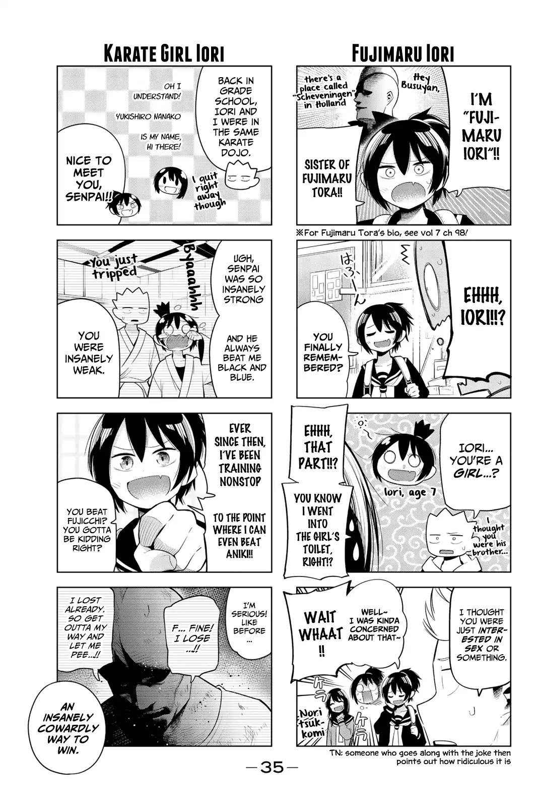 Senryuu Shoujo Chapter 123 page 3 - Chapter 123: Fujimaru Iori
