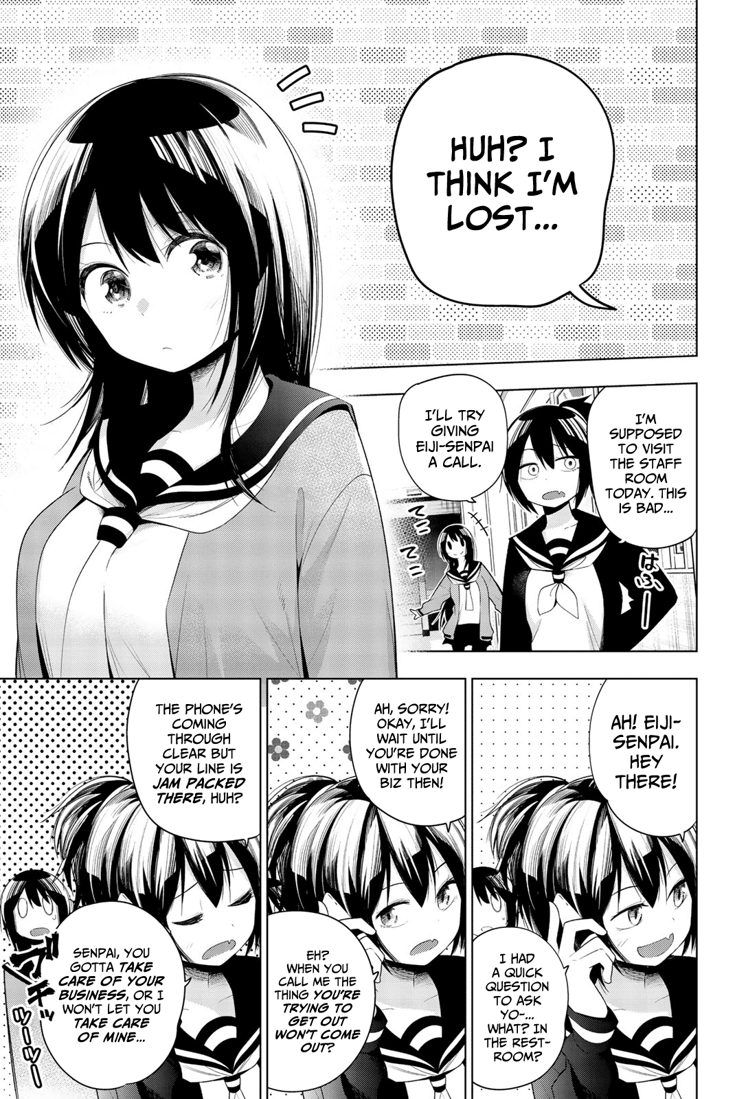 Senryuu Shoujo Chapter 125 page 1 - Chapter 125: Iori and Nanako-senpai