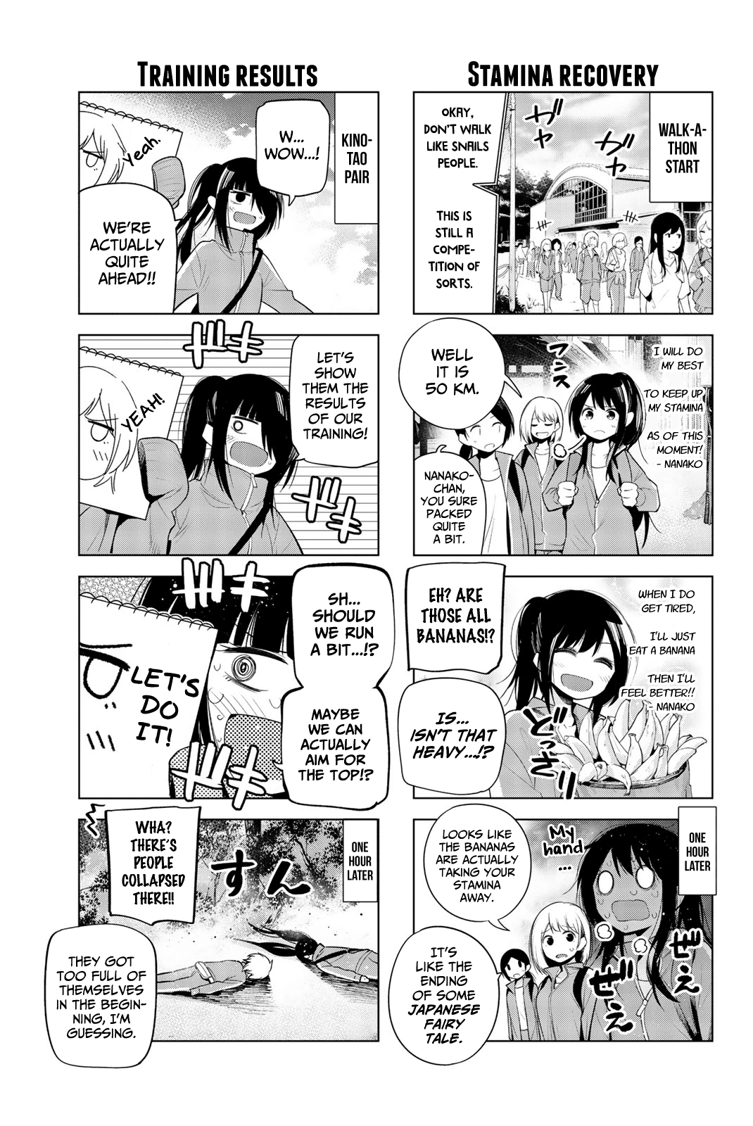Senryuu Shoujo Chapter 129 page 3 - Chapter 129: Nanako's walk-a-thon 1