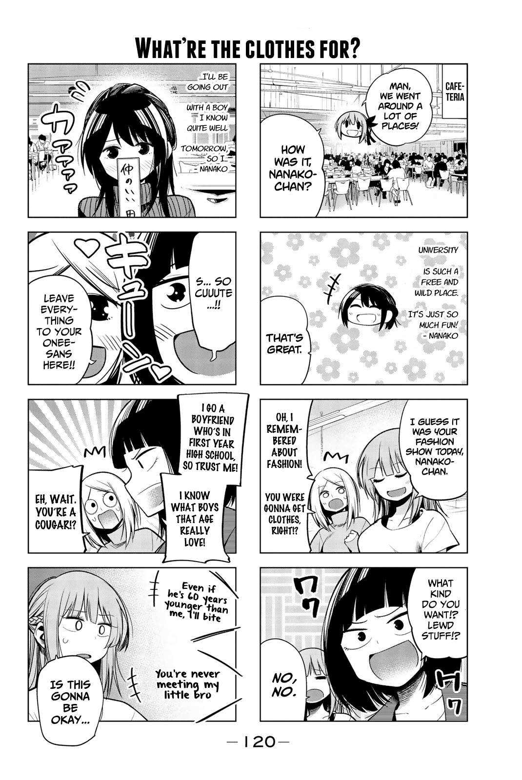 Senryuu Shoujo Chapter 132 page 10 - Chapter 132: Nanako's semi-fashion show