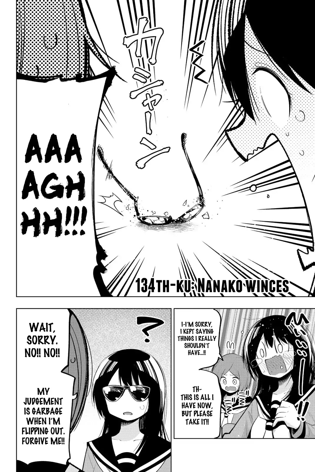 Senryuu Shoujo Chapter 134 page 2 - Chapter 134: Nanako winces