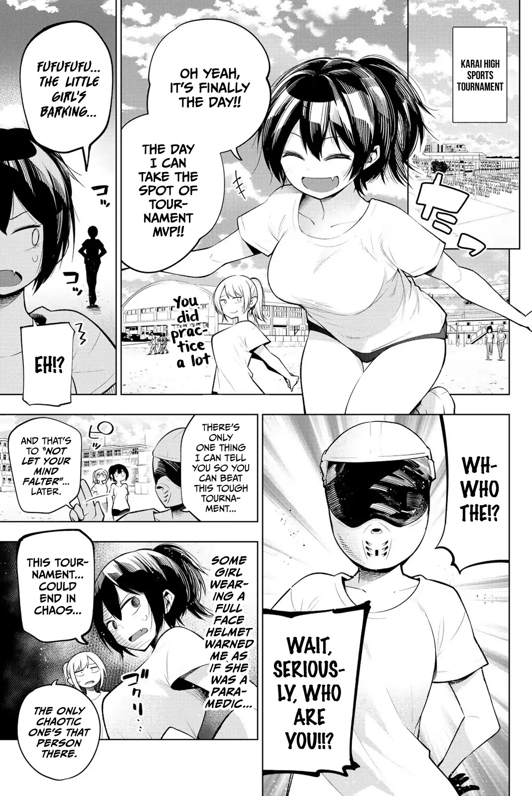 Senryuu Shoujo Chapter 135 page 1 - Chapter 135: Amane's final sports tournament