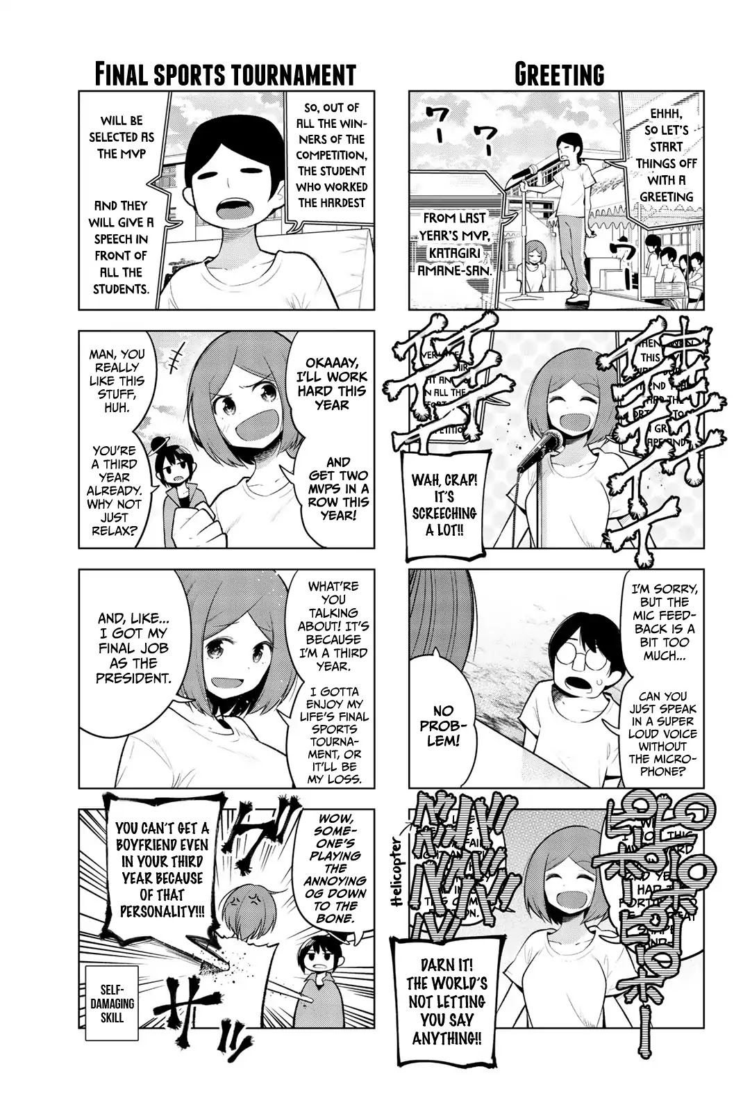 Senryuu Shoujo Chapter 135 page 3 - Chapter 135: Amane's final sports tournament