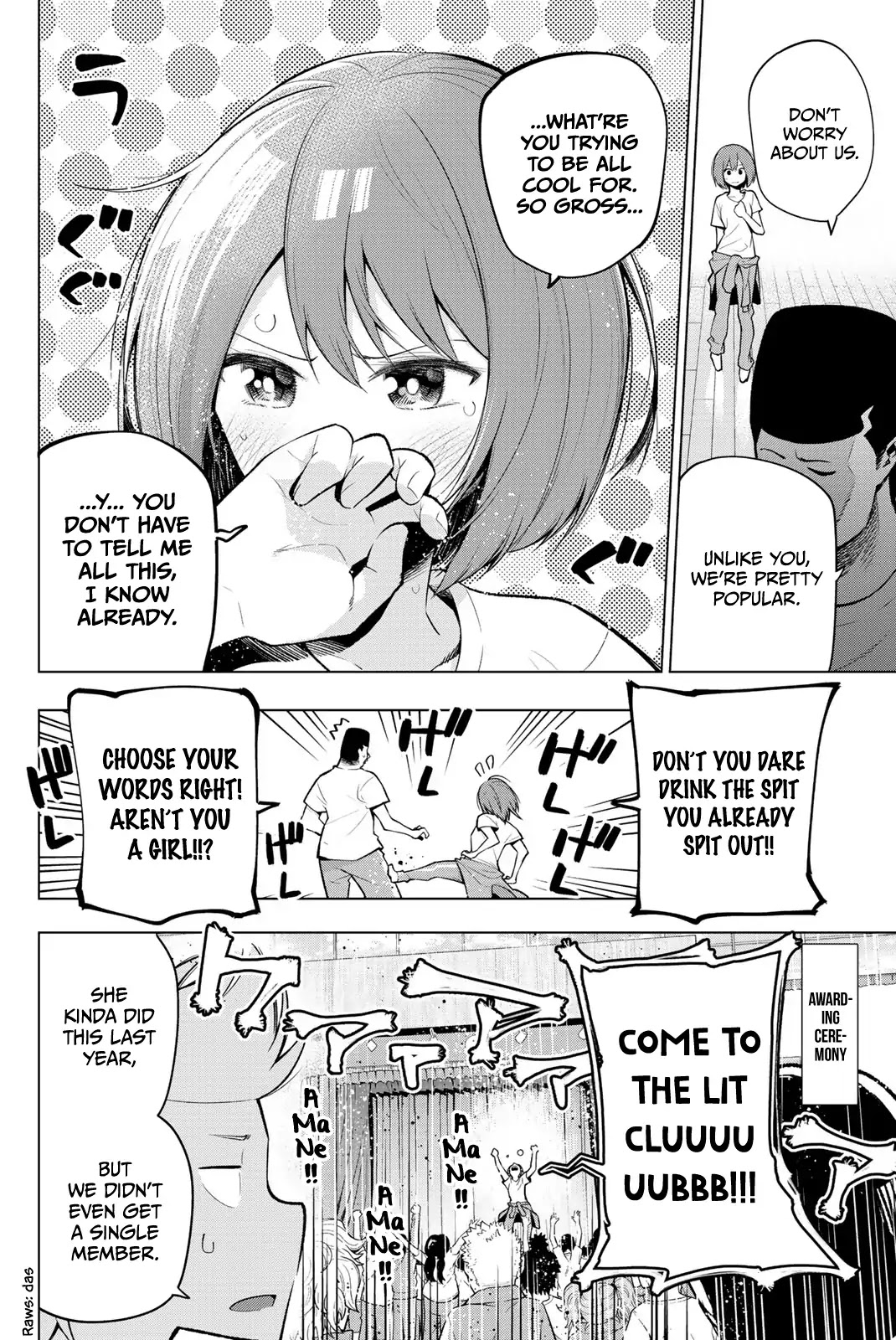 Senryuu Shoujo Chapter 135 page 8 - Chapter 135: Amane's final sports tournament