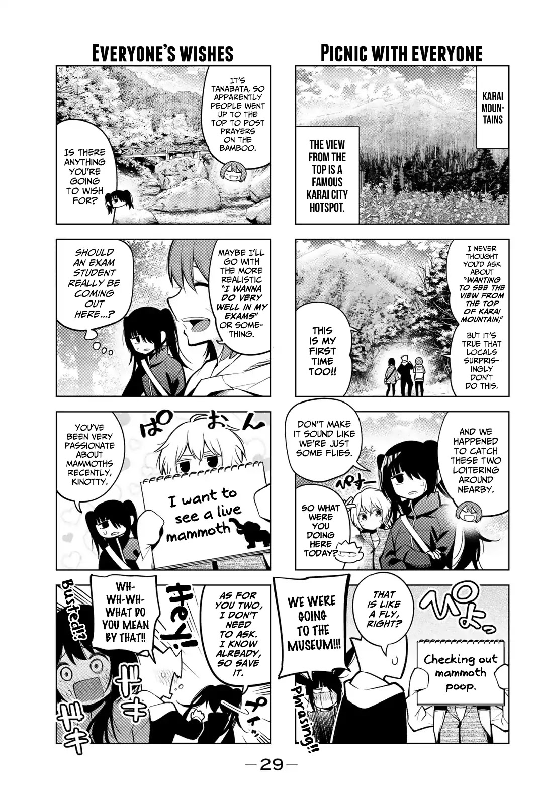 Senryuu Shoujo Chapter 136 page 3 - Chapter 136: Nanako's birthday picnic