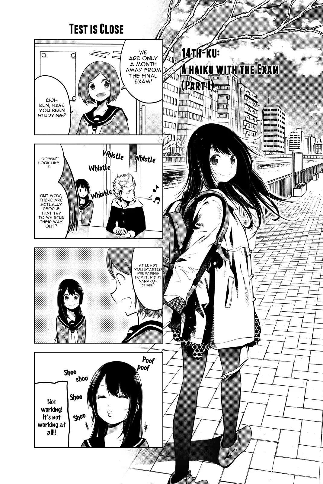 Senryuu Shoujo Chapter 14 page 4 - Chapter 14: A haiku with the Exam (Part 1)
