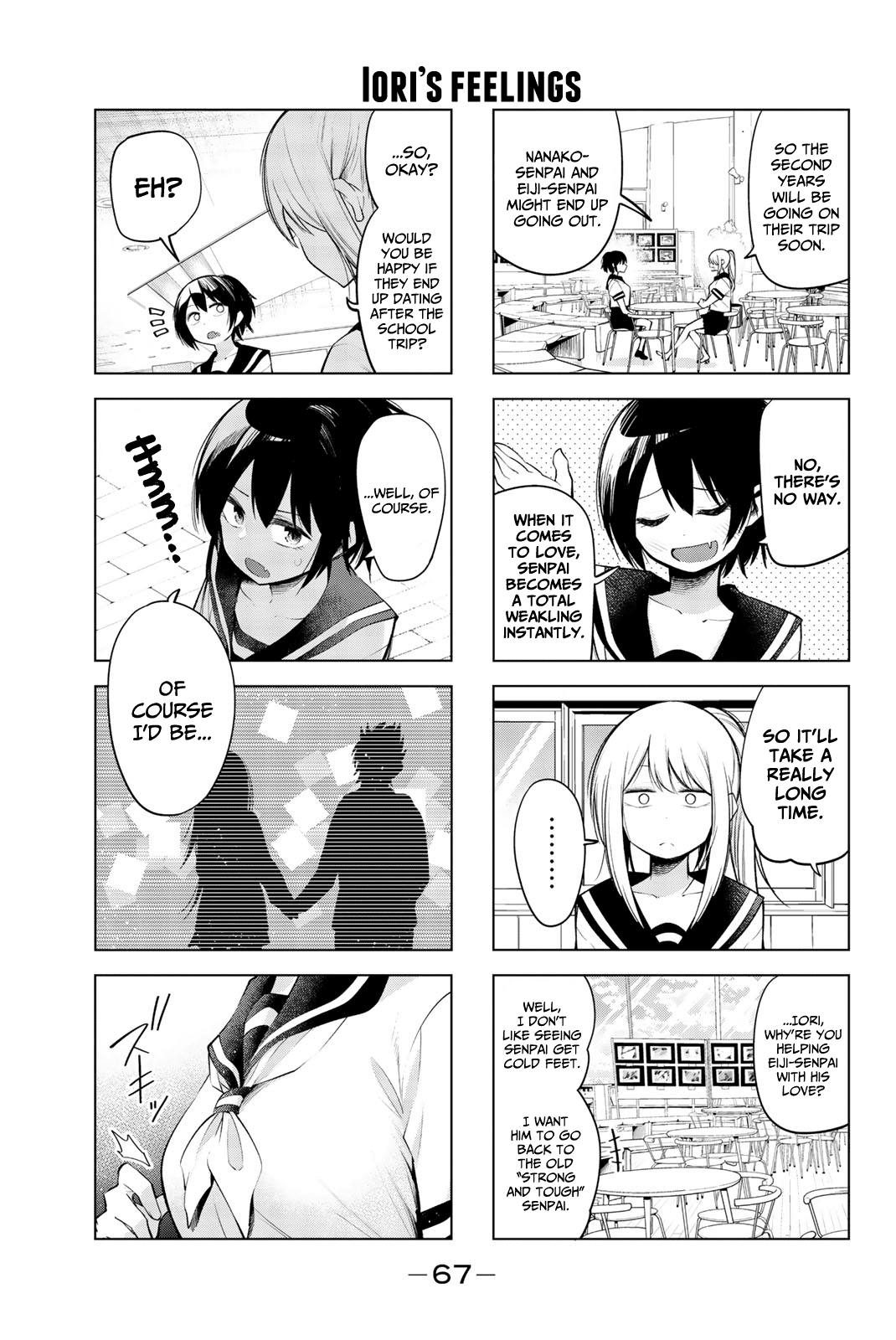 Senryuu Shoujo Chapter 140 page 5 - Chapter 140: The one Iori likes