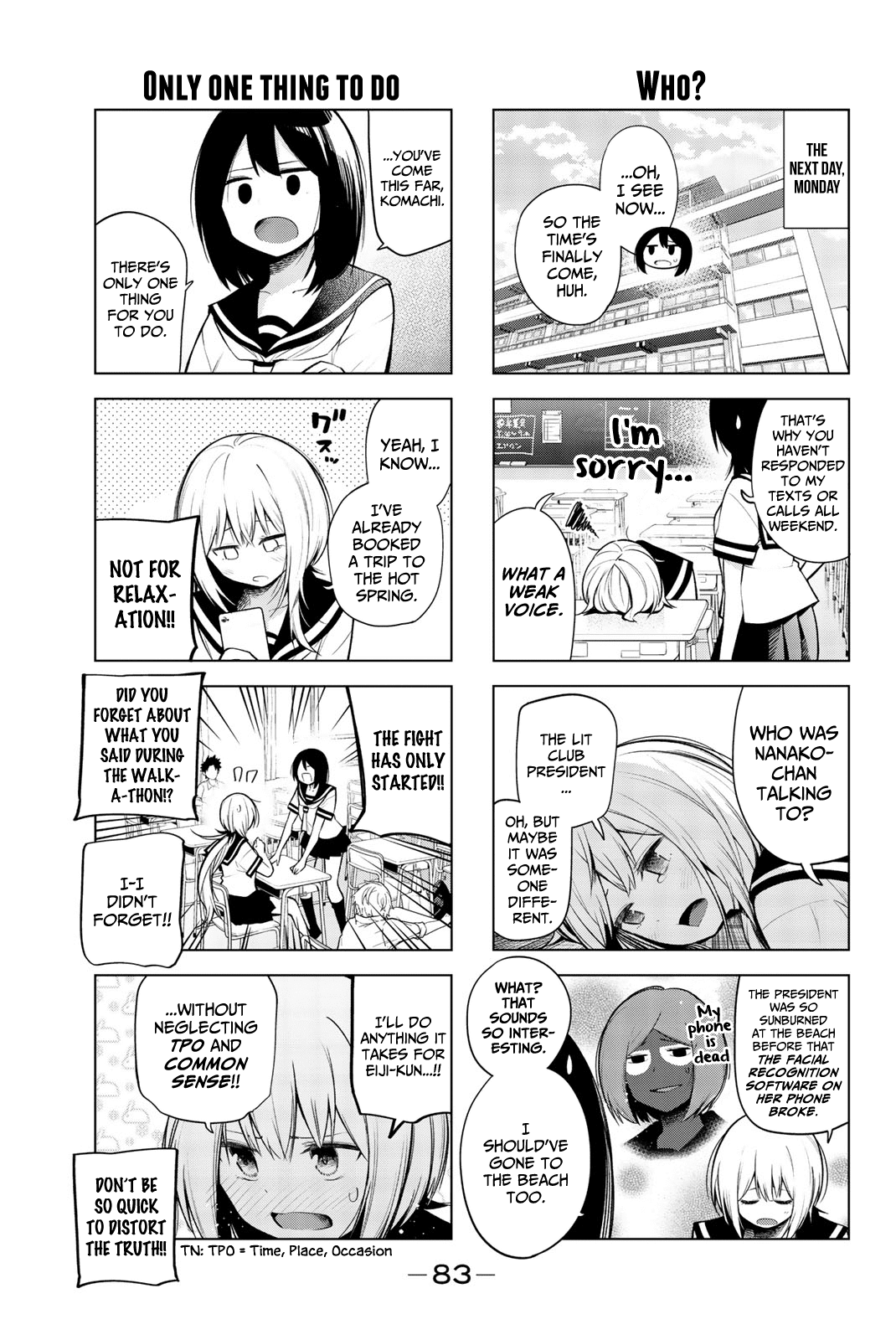 Senryuu Shoujo Chapter 142 page 3 - Chapter 142: Everyone before the school trip 2