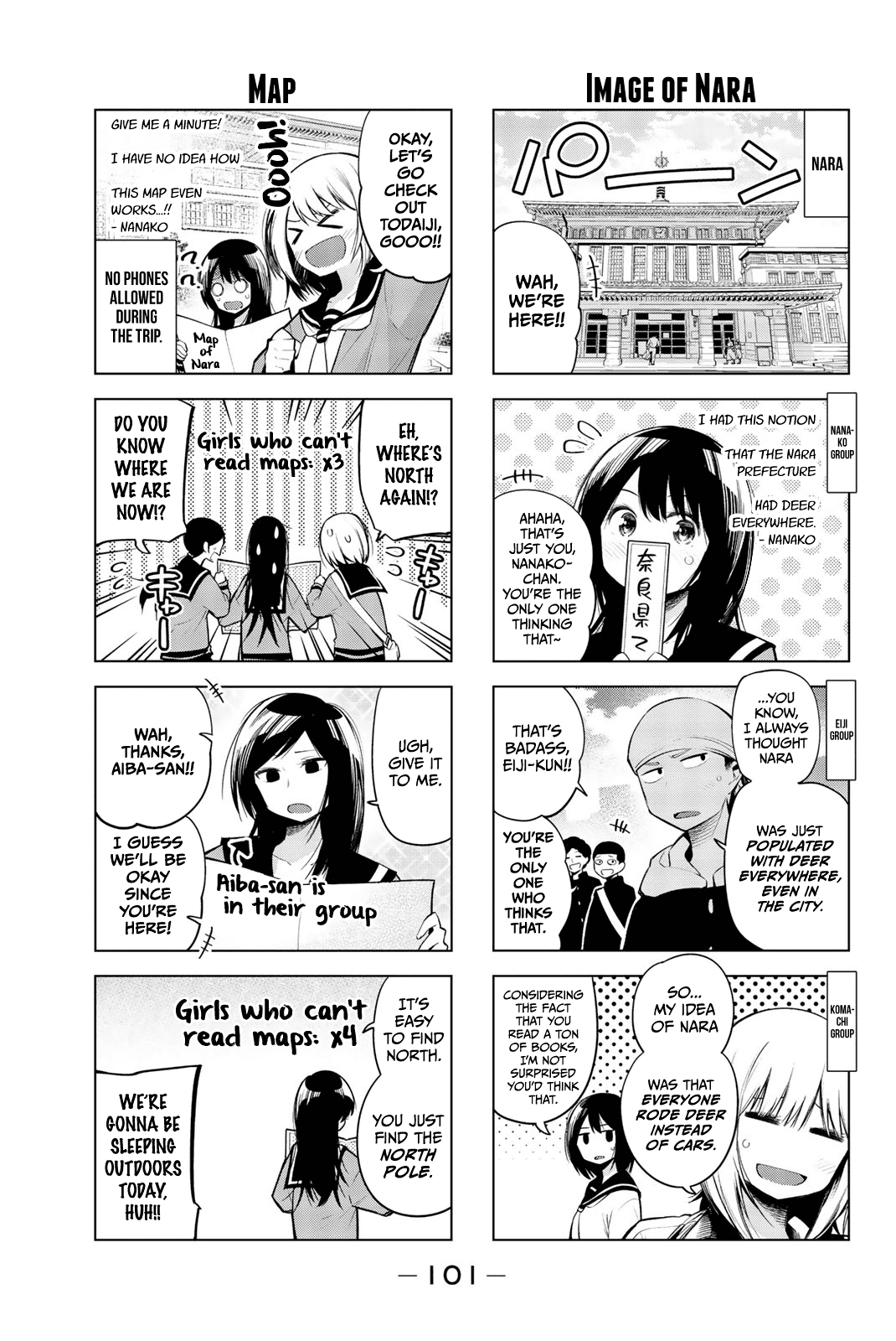 Senryuu Shoujo Chapter 144 page 3 - Chapter 144: The school trip - Day 1