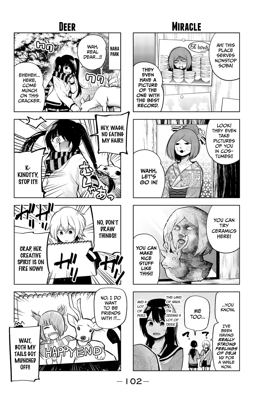 Senryuu Shoujo Chapter 144 page 4 - Chapter 144: The school trip - Day 1