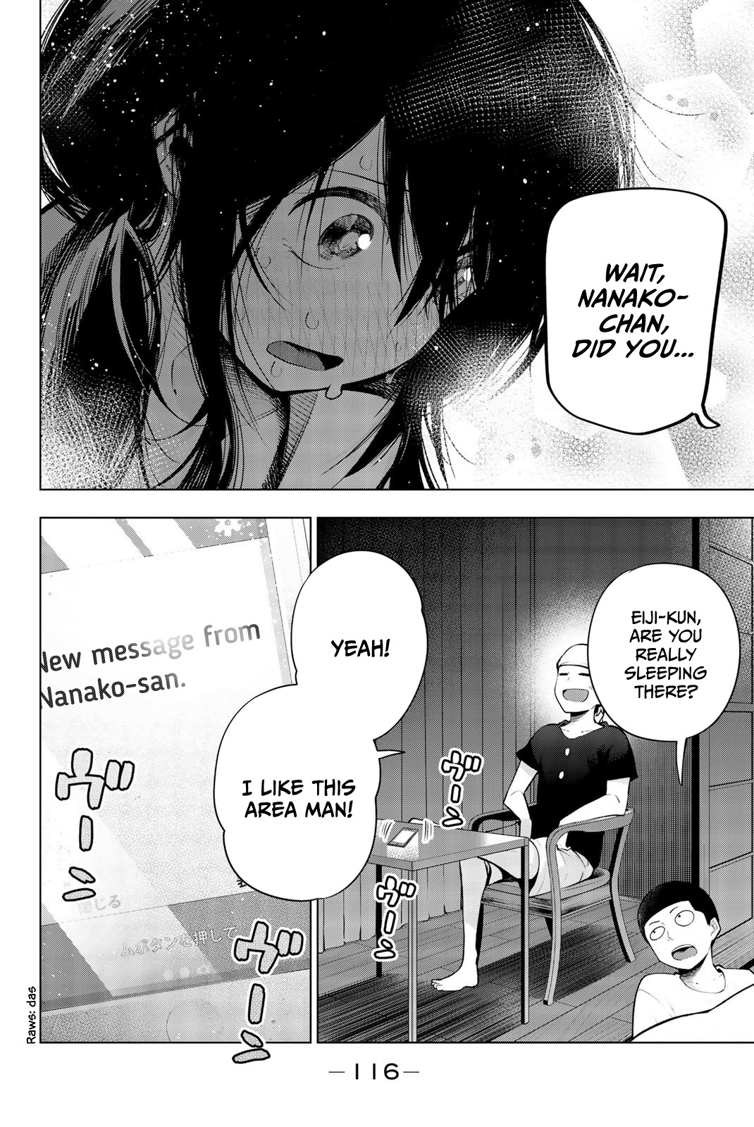 Senryuu Shoujo Chapter 145 page 10 - Chapter 145: Text of determination