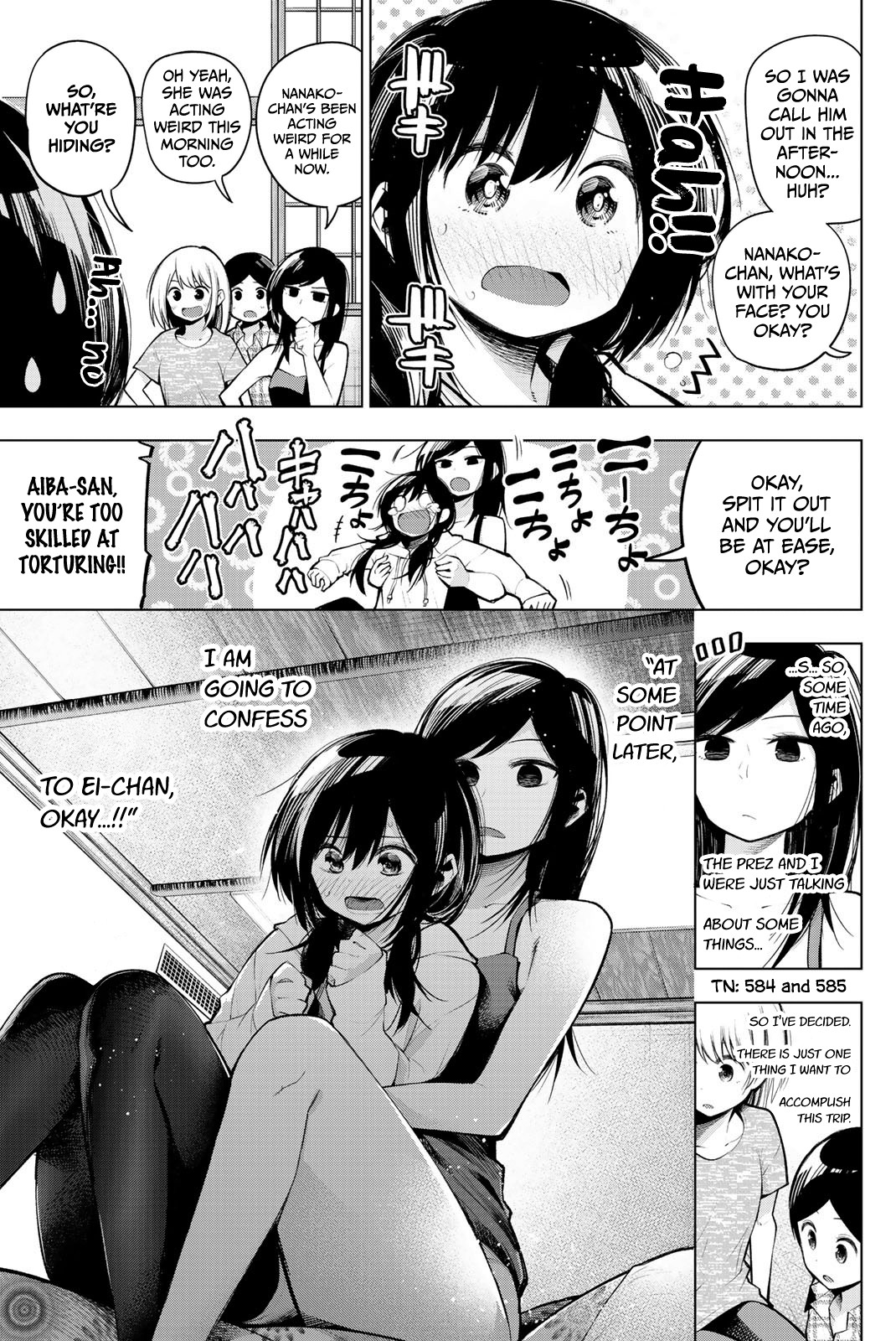 Senryuu Shoujo Chapter 145 page 5 - Chapter 145: Text of determination