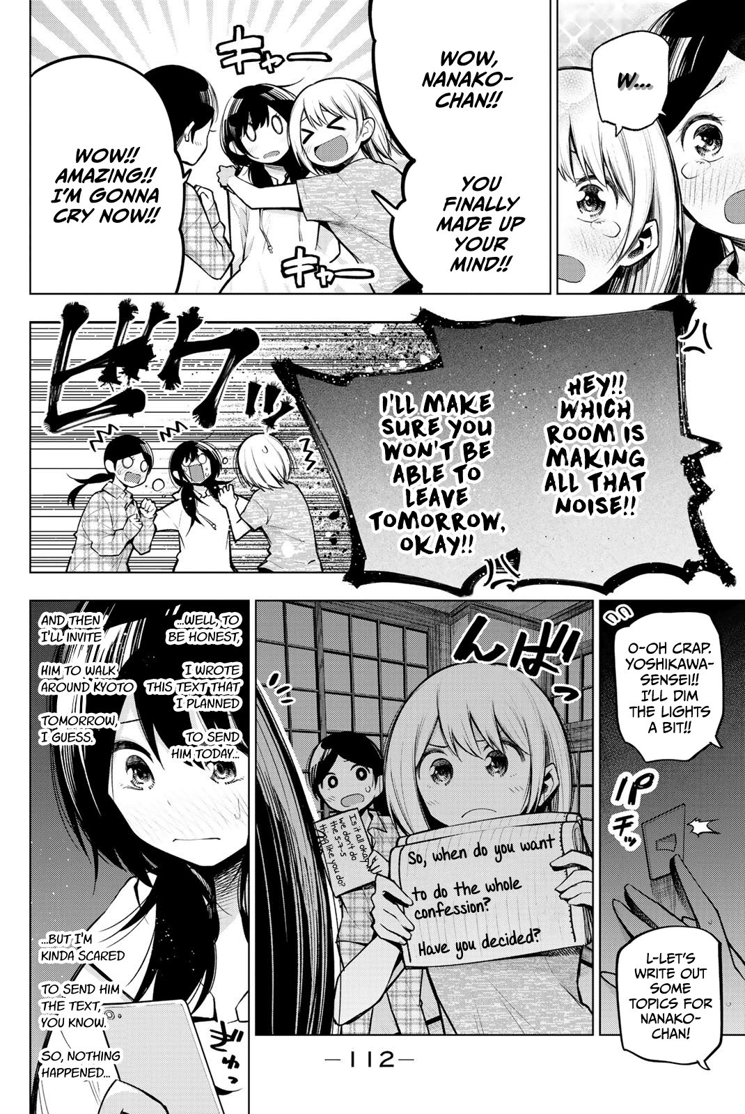 Senryuu Shoujo Chapter 145 page 6 - Chapter 145: Text of determination