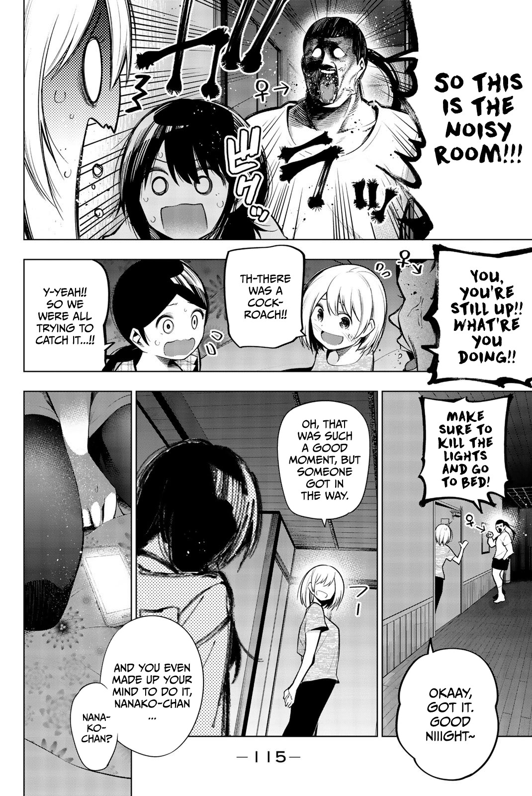 Senryuu Shoujo Chapter 145 page 9 - Chapter 145: Text of determination