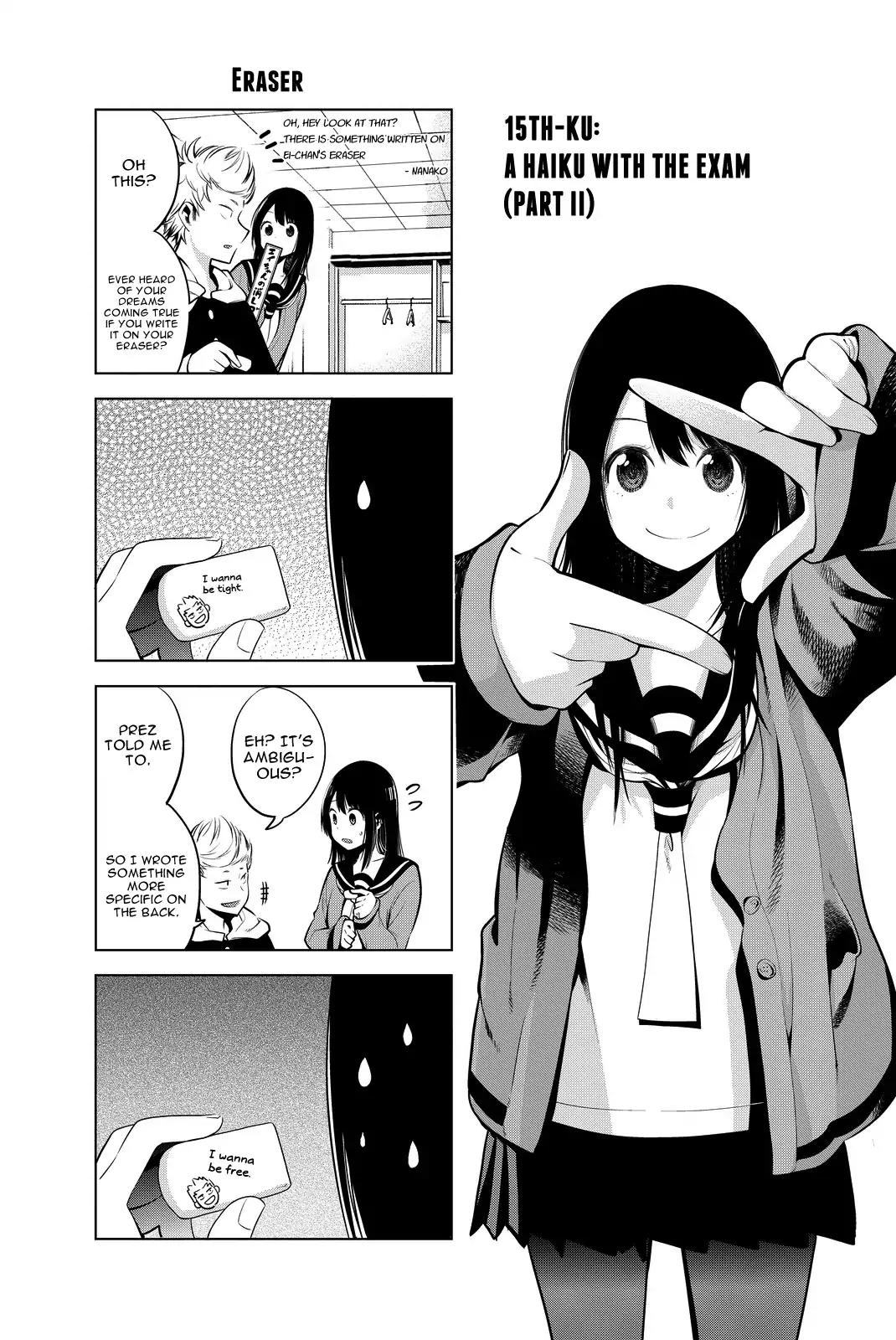 Senryuu Shoujo Chapter 15 page 2 - Chapter 15: A haiku with the Exam (Part 2)