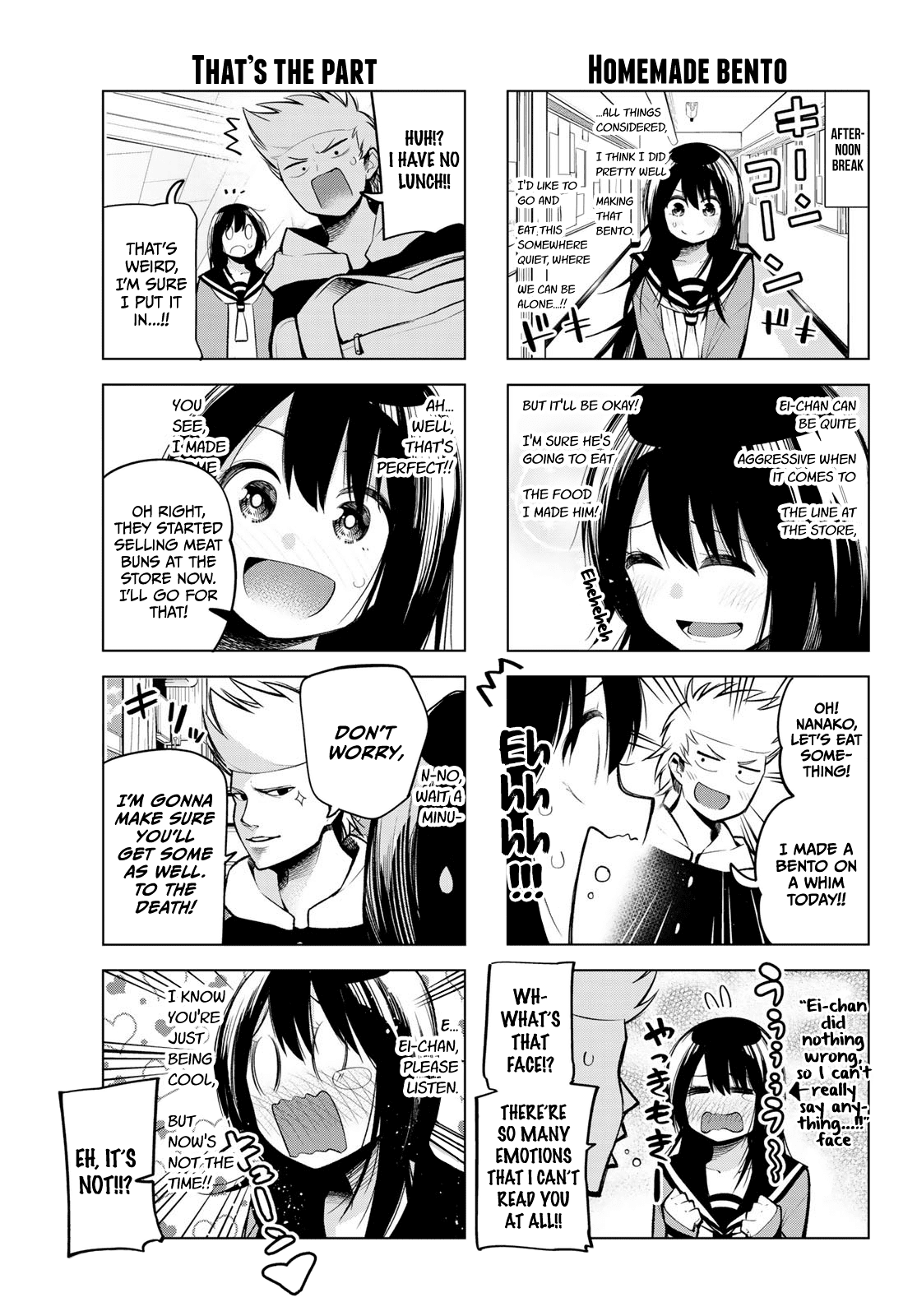 Senryuu Shoujo Chapter 155 page 3 - Chapter 155: Nanako's homemade bento lunch