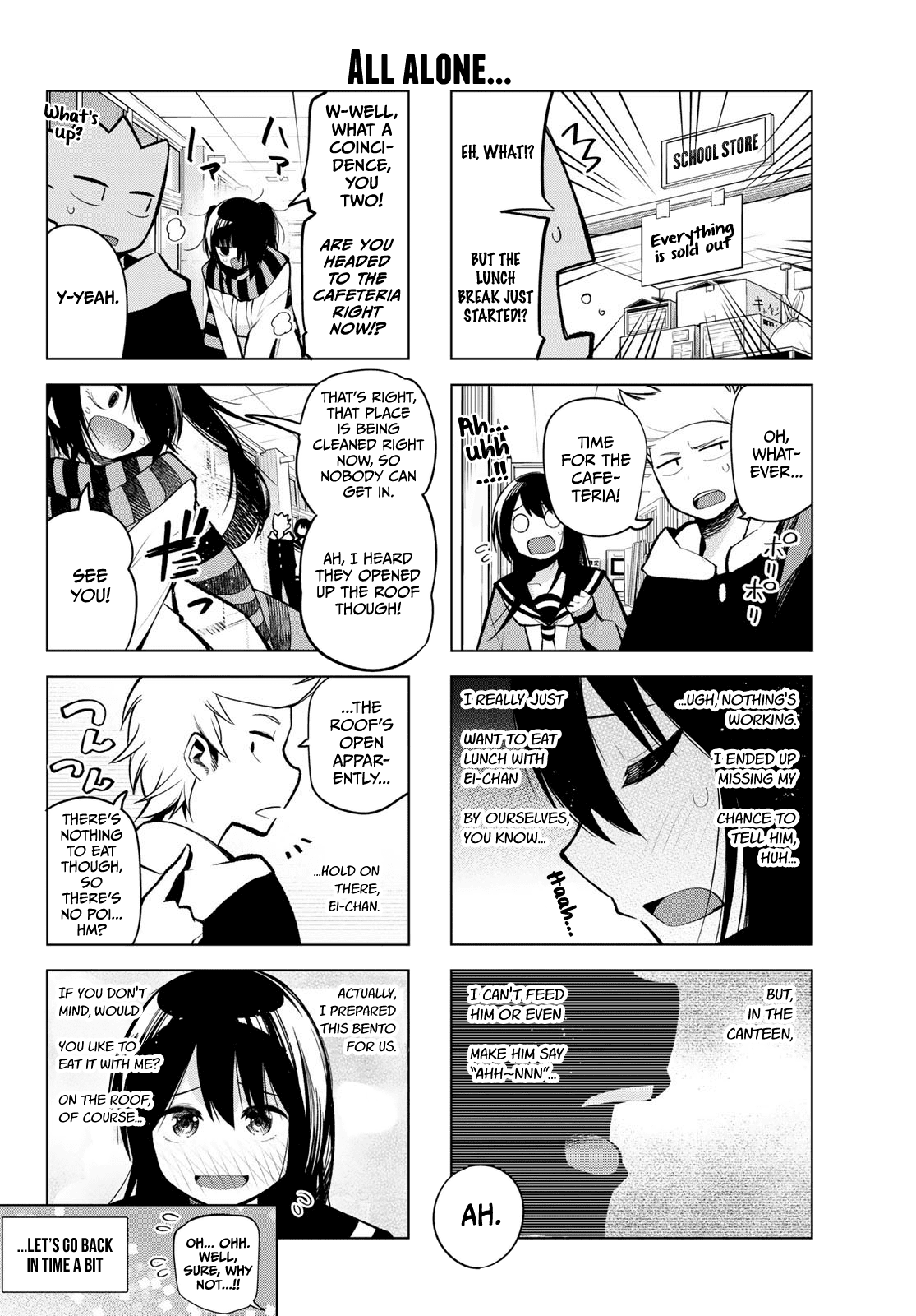 Senryuu Shoujo Chapter 155 page 4 - Chapter 155: Nanako's homemade bento lunch