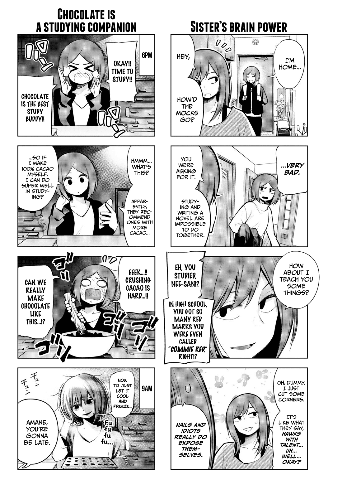 Senryuu Shoujo Chapter 157 page 4 - Chapter 157: Katagiri Amane - Exam student
