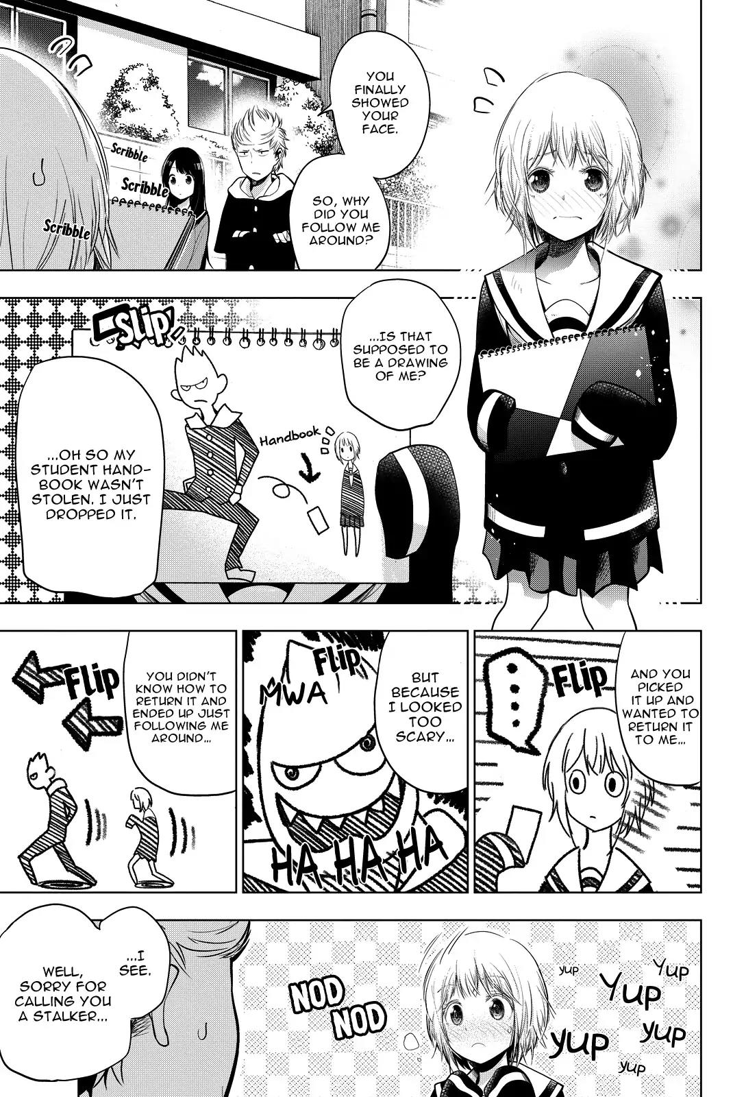 Senryuu Shoujo Chapter 16 page 8 - Chapter 16: Busujima-kun's Stalker