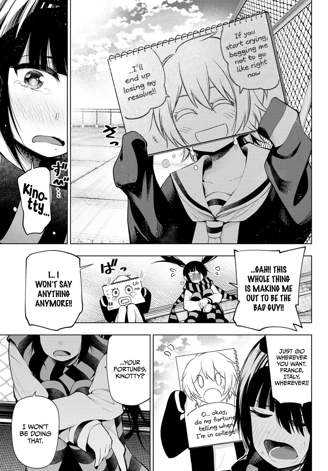 Senryuu Shoujo Chapter 167 page 8 - Chapter 167: The time left...