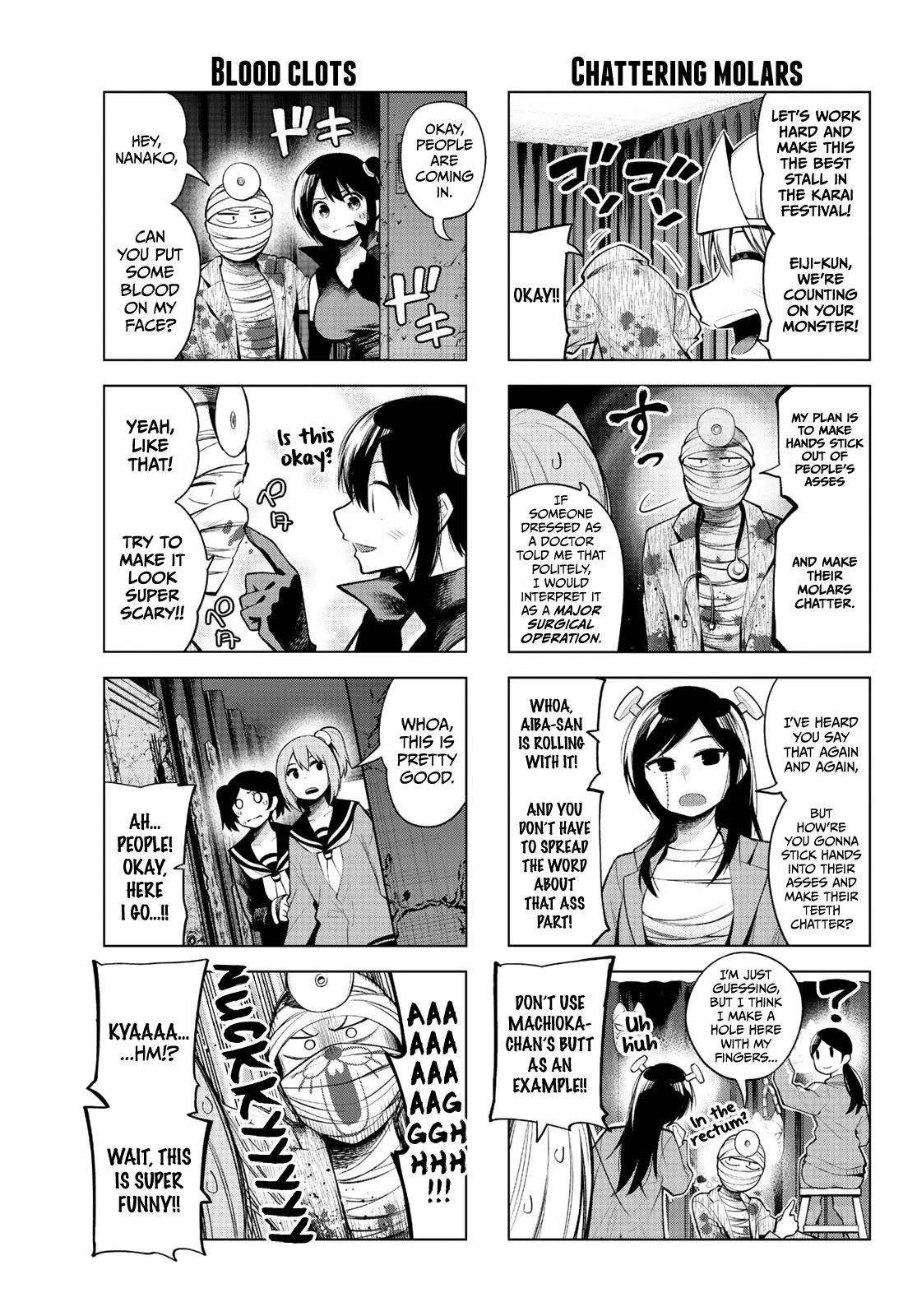 Senryuu Shoujo Chapter 168 page 4 - Chapter 168: Nanako and the haunted house