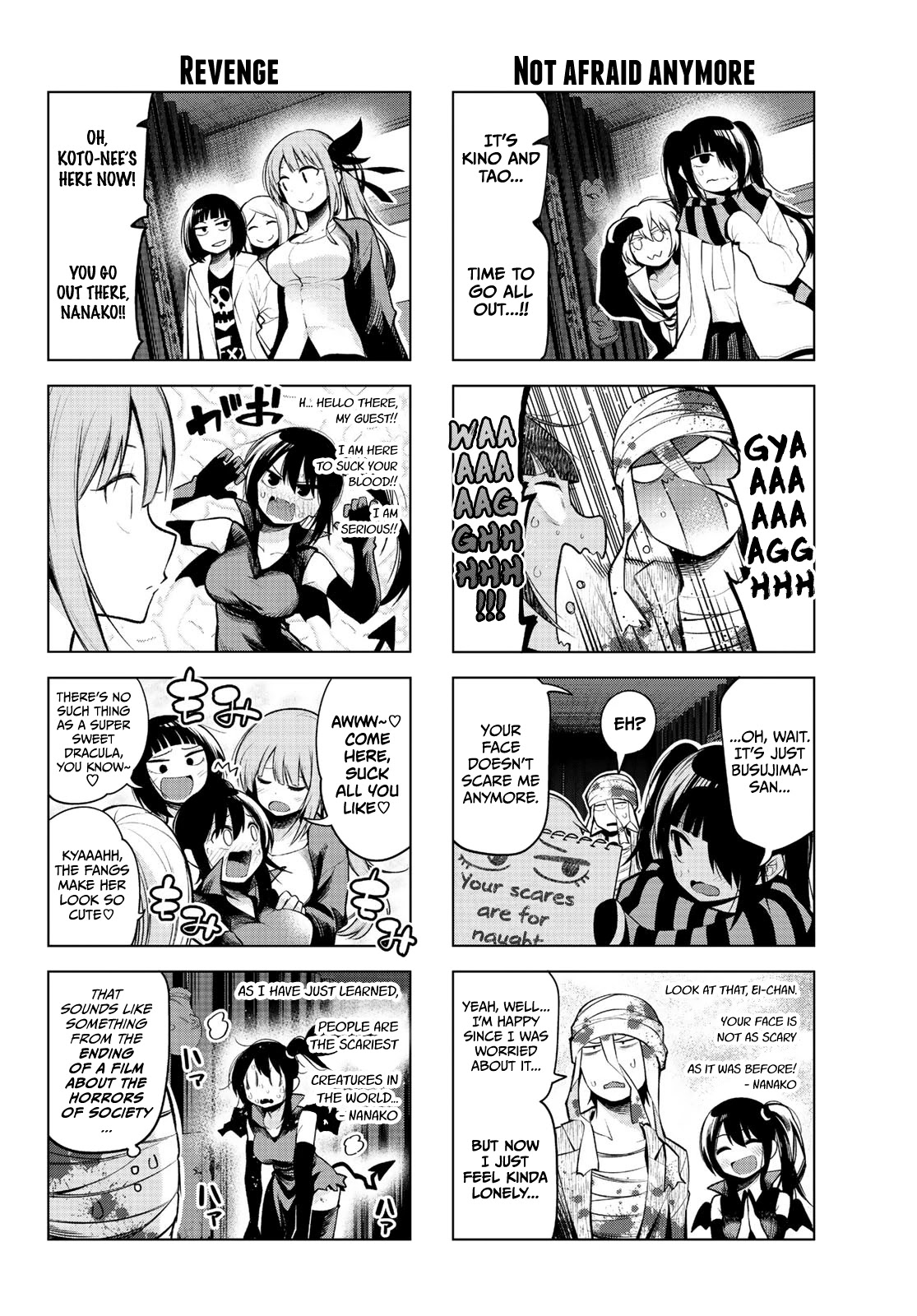 Senryuu Shoujo Chapter 168 page 5 - Chapter 168: Nanako and the haunted house