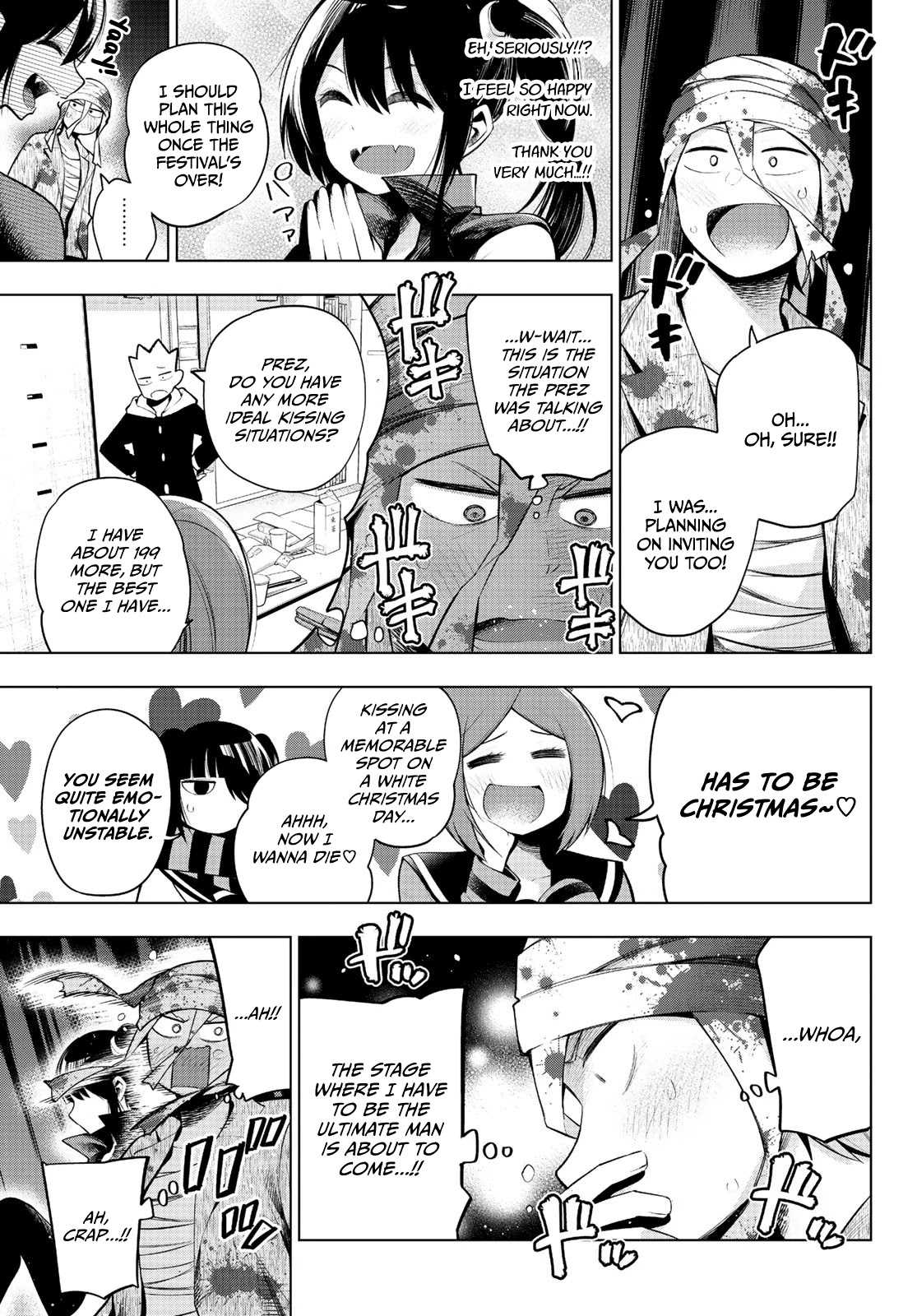 Senryuu Shoujo Chapter 168 page 8 - Chapter 168: Nanako and the haunted house