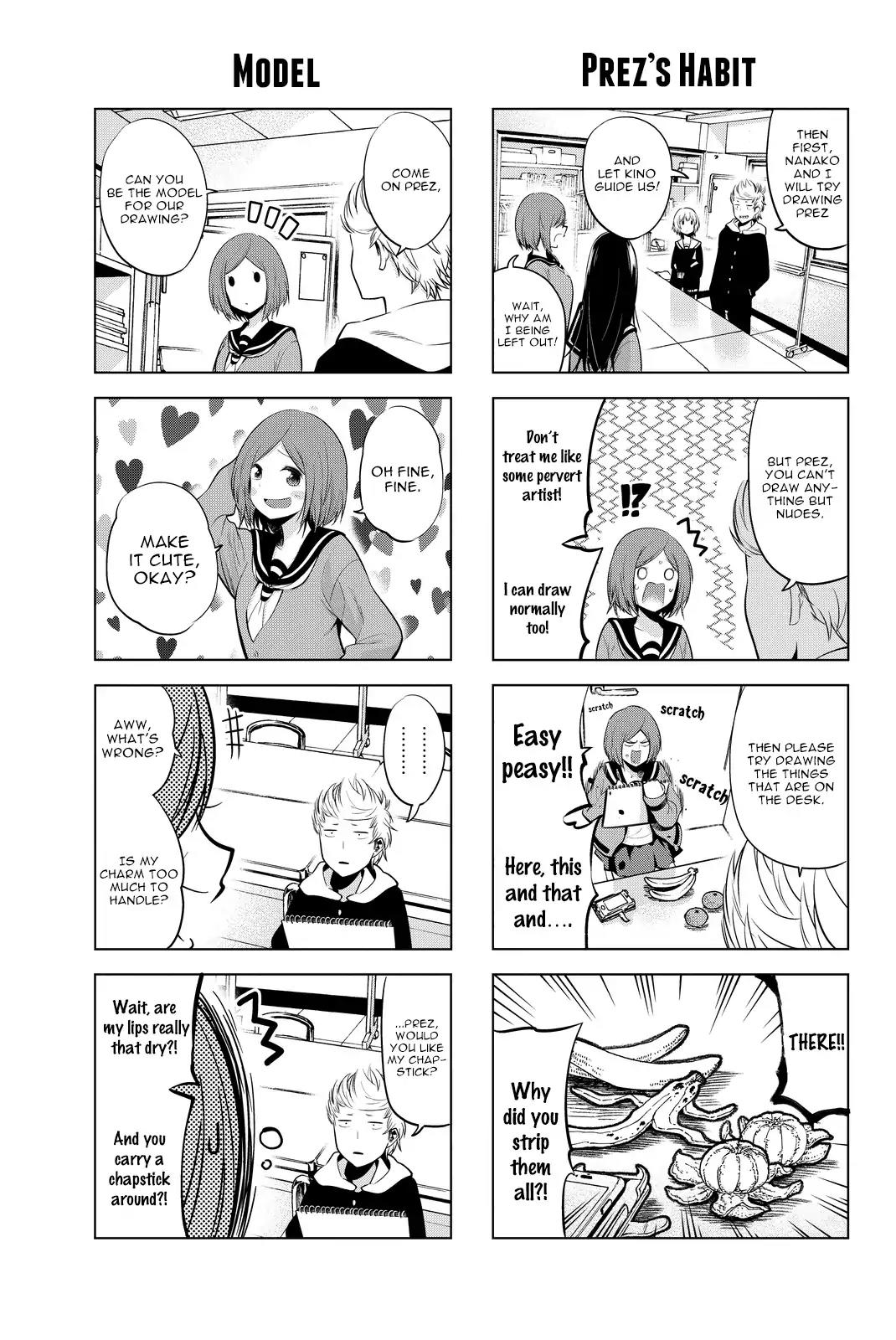 Senryuu Shoujo Chapter 17 page 6 - Chapter 17: Canvas Girl