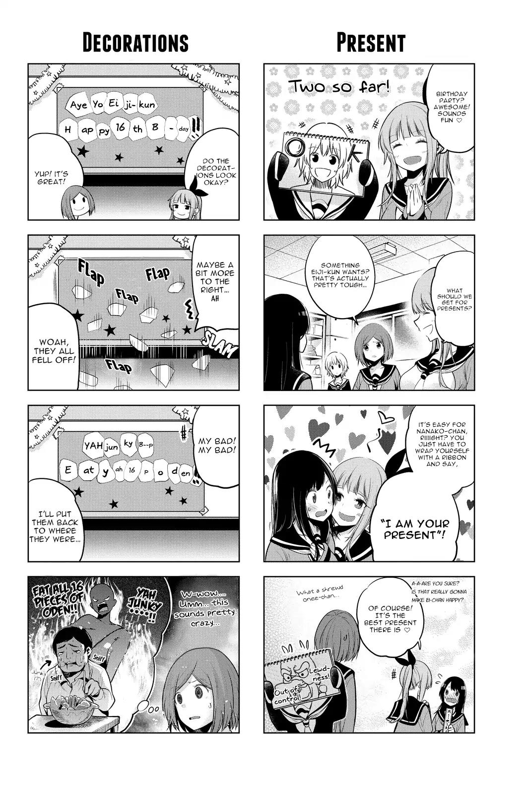 Senryuu Shoujo Chapter 19 page 6 - Chapter 19: Busujima-kun's Birthday