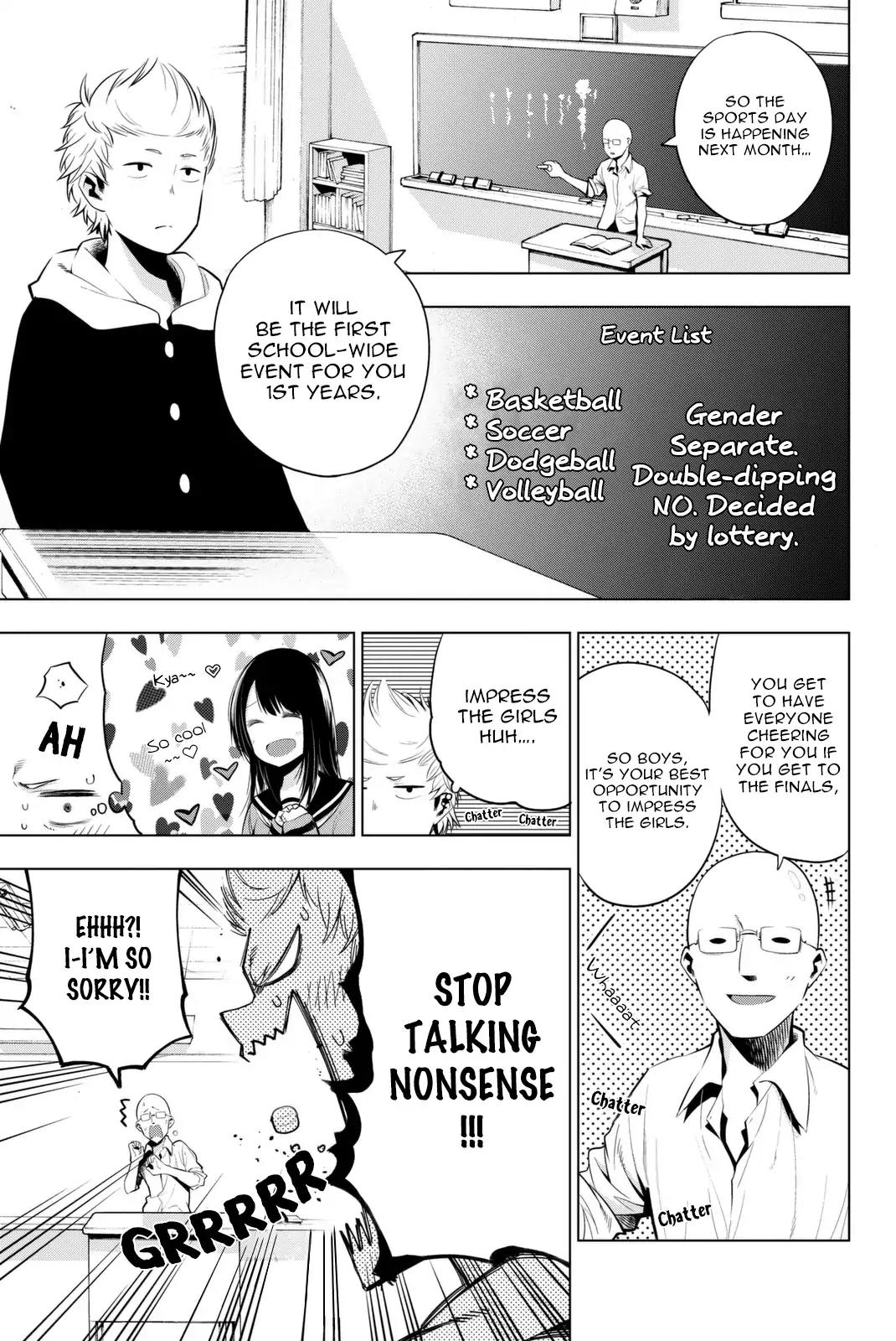 Senryuu Shoujo Chapter 21 page 3 - Chapter 21: Sports Day (Part 1)