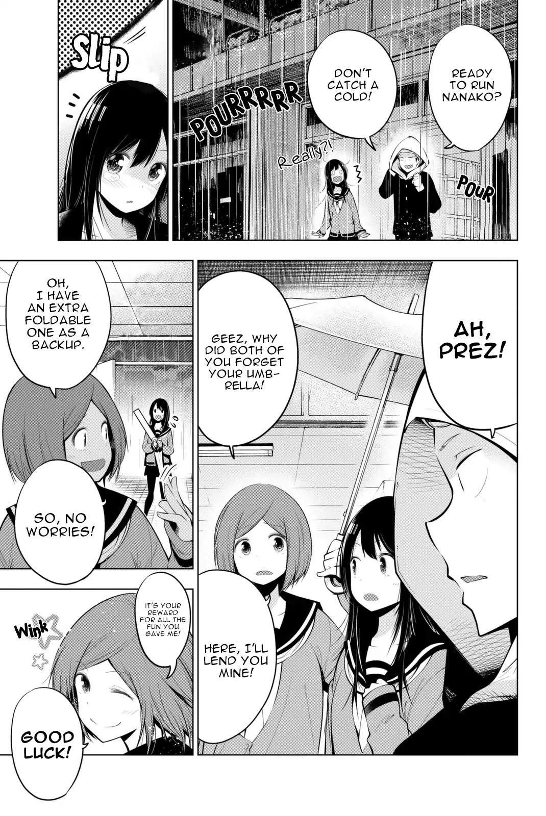 Senryuu Shoujo Chapter 25 page 8 - Chapter 25: Nanako and the Seven Wonders of Rain