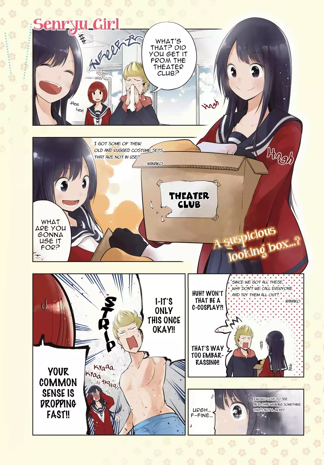 Senryuu Shoujo Chapter 28 page 2 - Chapter 28: Nanako, Acts