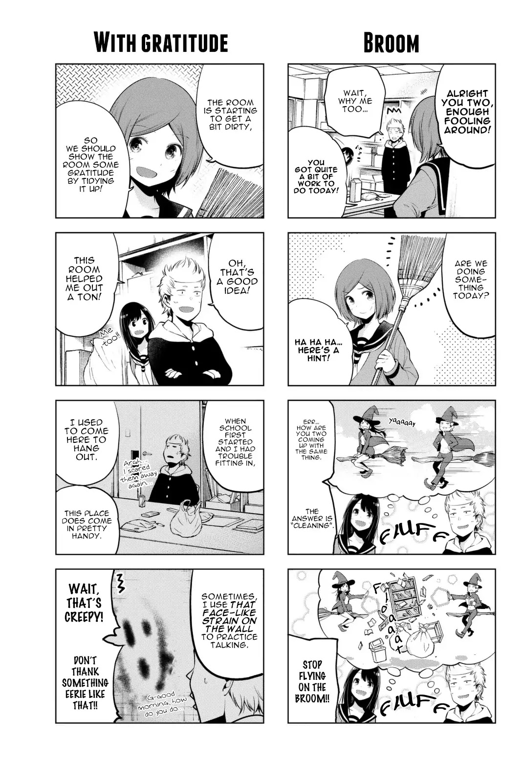 Senryuu Shoujo Chapter 29 page 4 - Chapter 29: Nanako’s Cleaning Day