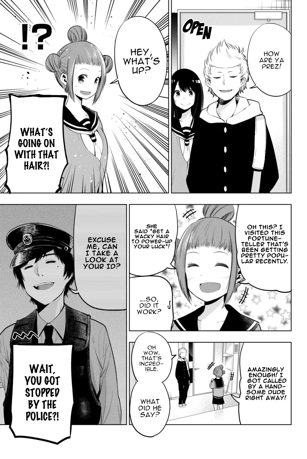 Senryuu Shoujo Chapter 30 page 2 - Chapter 30: Nanako, Gets Her Fortune Told.