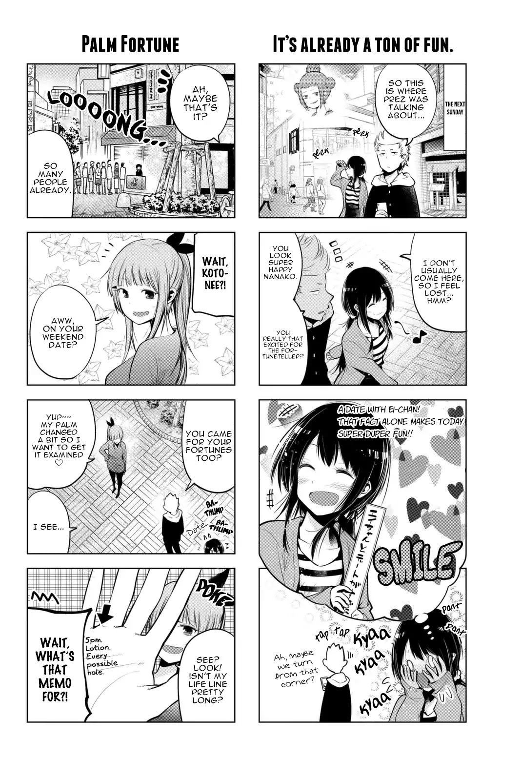 Senryuu Shoujo Chapter 30 page 5 - Chapter 30: Nanako, Gets Her Fortune Told.