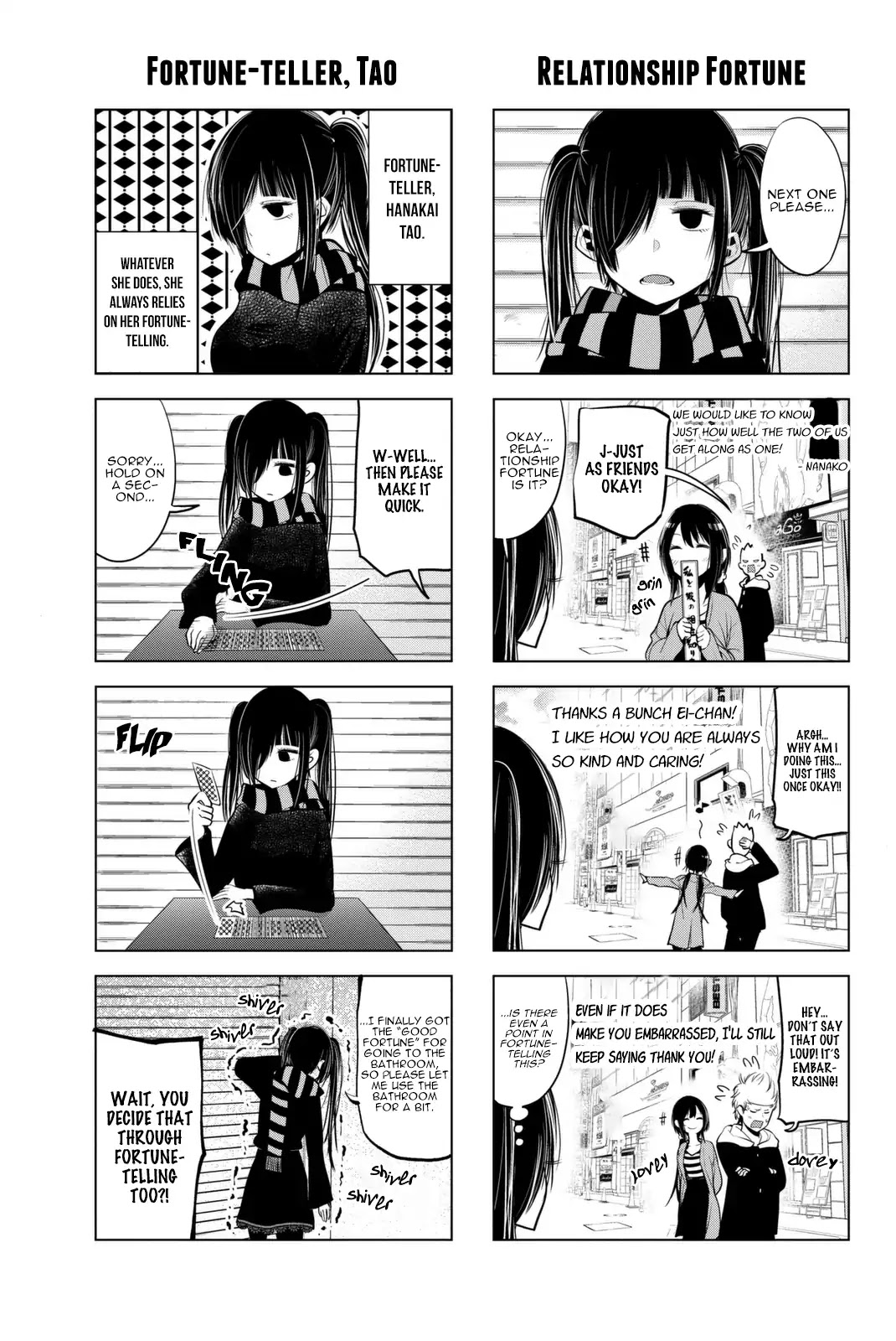 Senryuu Shoujo Chapter 30 page 6 - Chapter 30: Nanako, Gets Her Fortune Told.