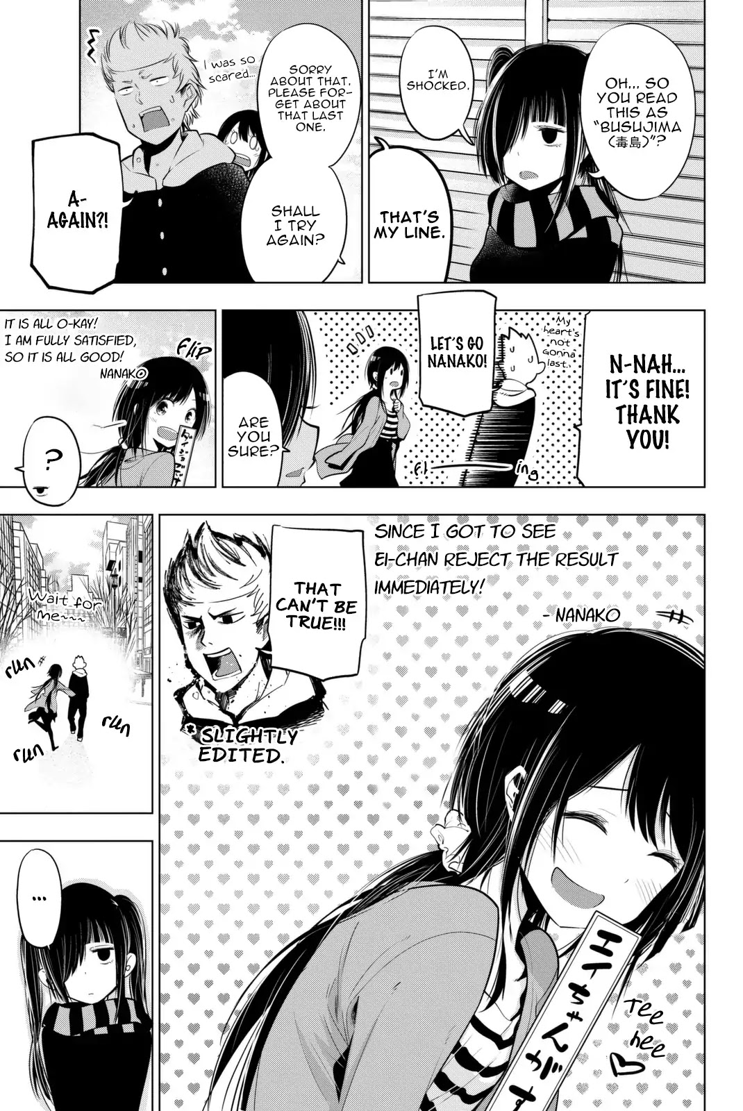Senryuu Shoujo Chapter 30 page 8 - Chapter 30: Nanako, Gets Her Fortune Told.