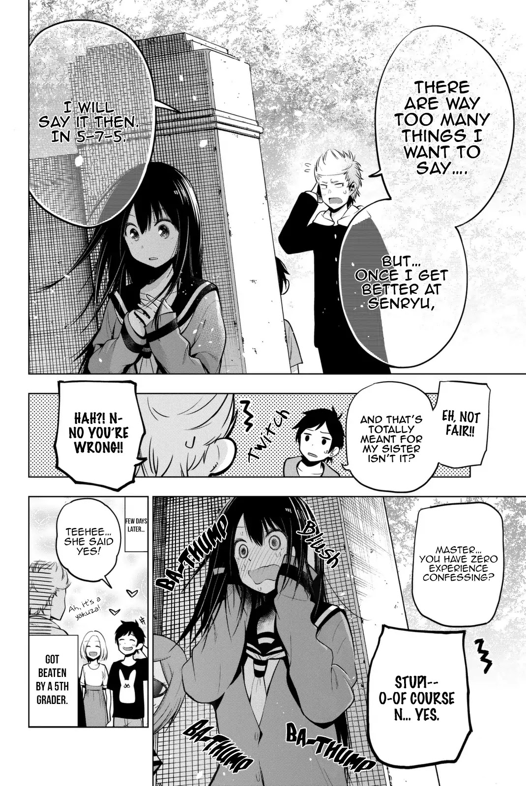 Senryuu Shoujo Chapter 33 page 9 - Chapter 33: Eiji’s Love Advice