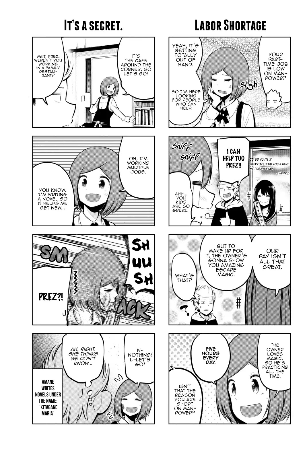 Senryuu Shoujo Chapter 36 page 4 - Chapter 36: Nanako’s Part-Time Experience