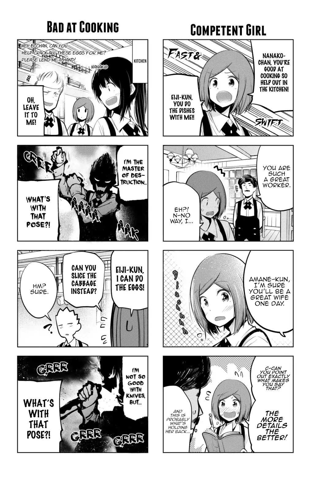 Senryuu Shoujo Chapter 36 page 7 - Chapter 36: Nanako’s Part-Time Experience