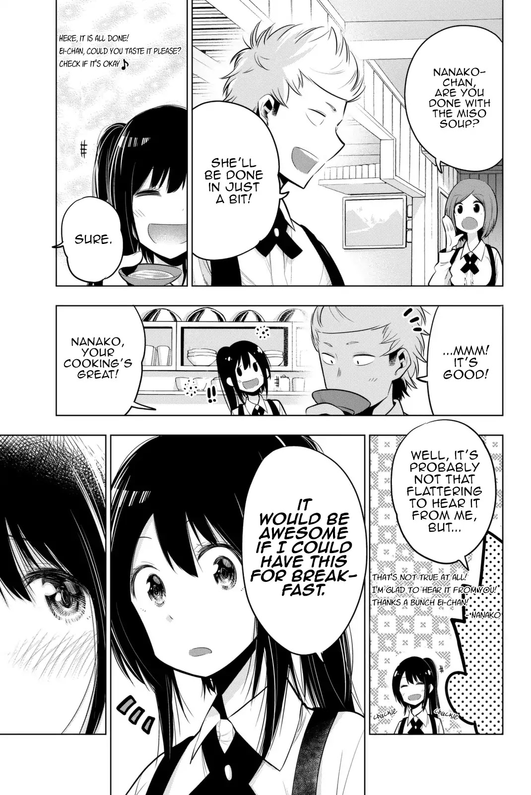 Senryuu Shoujo Chapter 36 page 8 - Chapter 36: Nanako’s Part-Time Experience