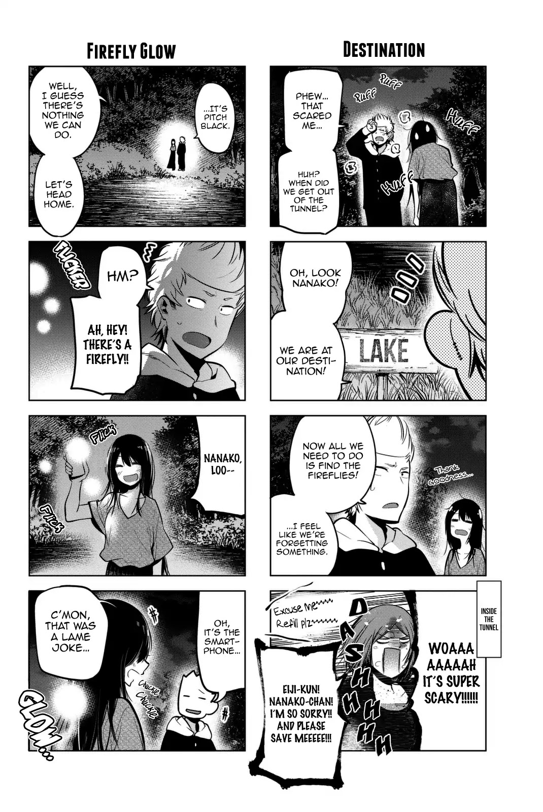 Senryuu Shoujo Chapter 38 page 7 - Chapter 38: Nanako, Fireflies and A Test of Courage