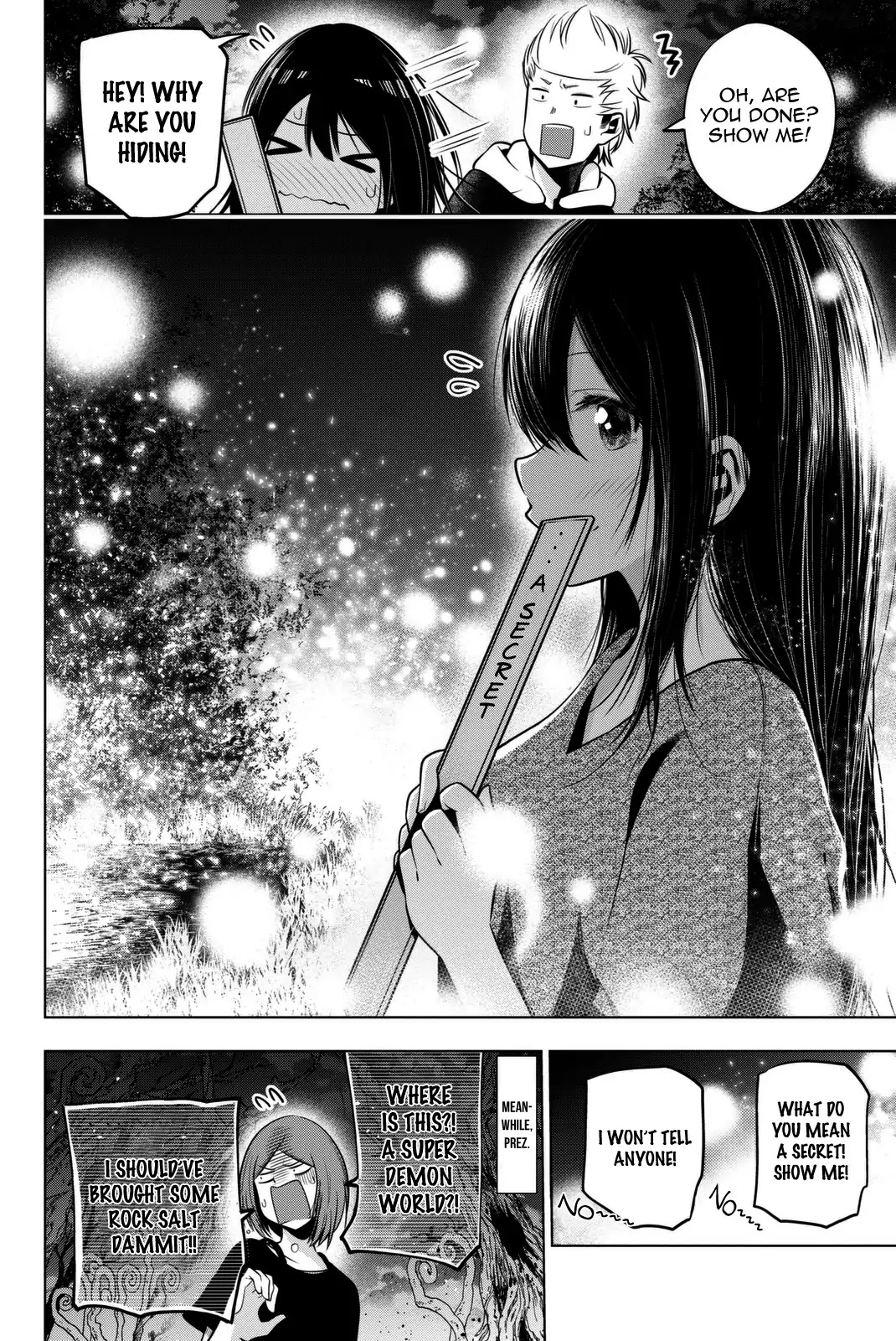 Senryuu Shoujo Chapter 38 page 9 - Chapter 38: Nanako, Fireflies and A Test of Courage