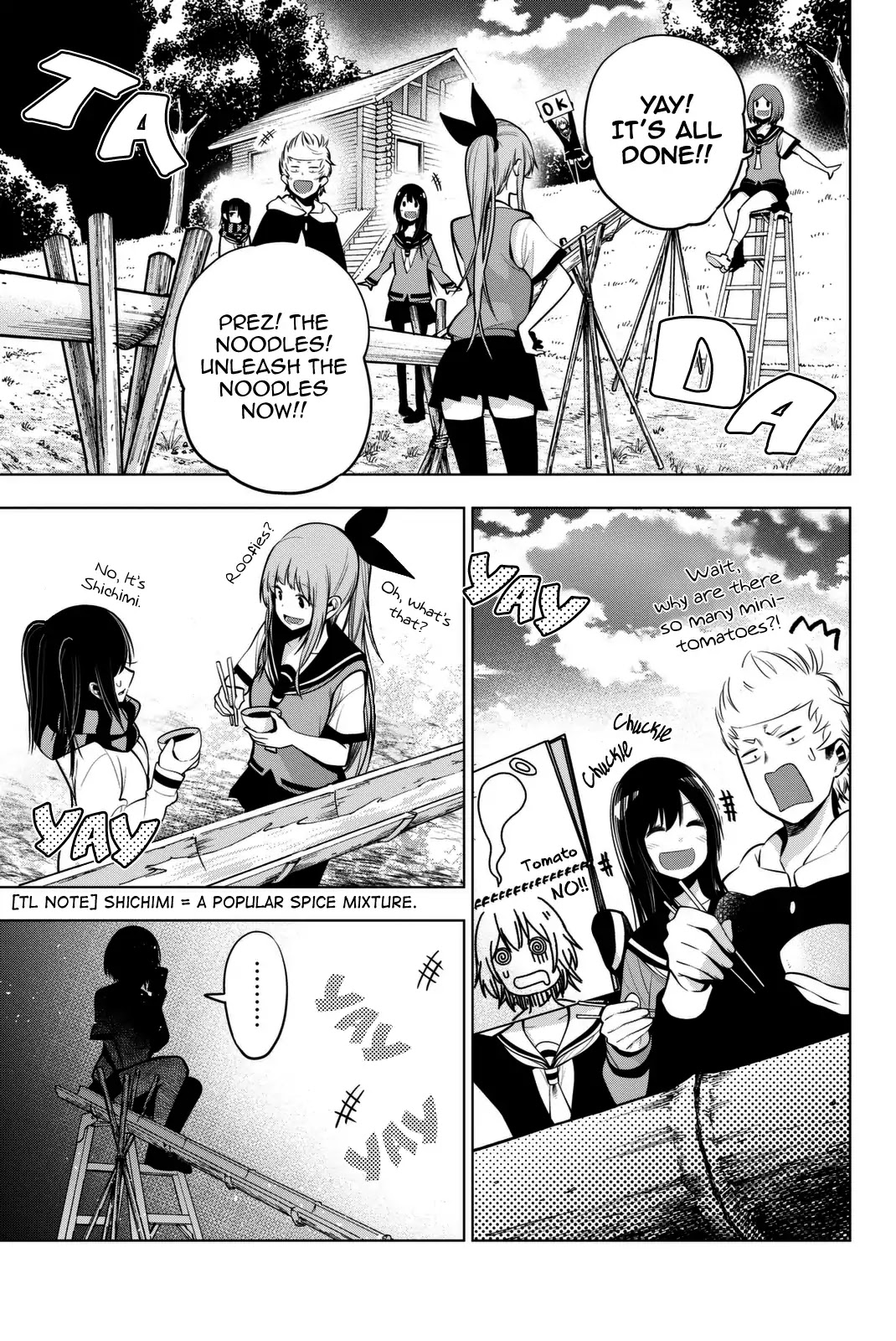 Senryuu Shoujo Chapter 39 page 8 - Chapter 39: Nanako Streams Somen Noodles